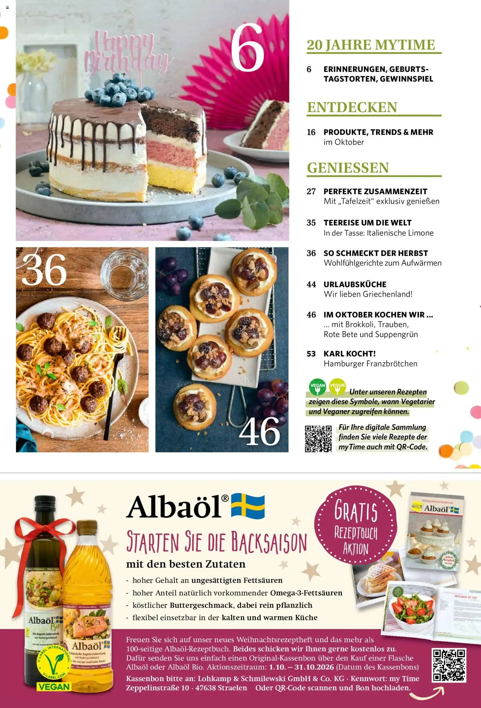 Combi myTime Oktober 2026 (ab 01.10.2026) zum Blättern von 1. Oktober bis 31. Oktober 2026 - Prospekt seite 4