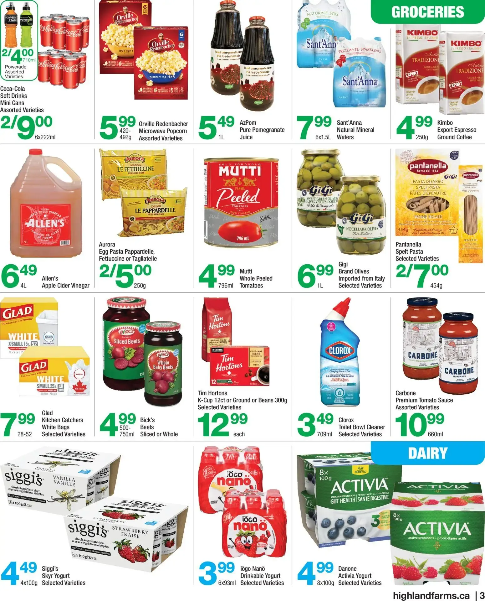 Highland Farms weekly flyer / circulaire from Oct 22, 2026 > weekly specials & deals from October 22 to October 28 2026 - flyer page 3