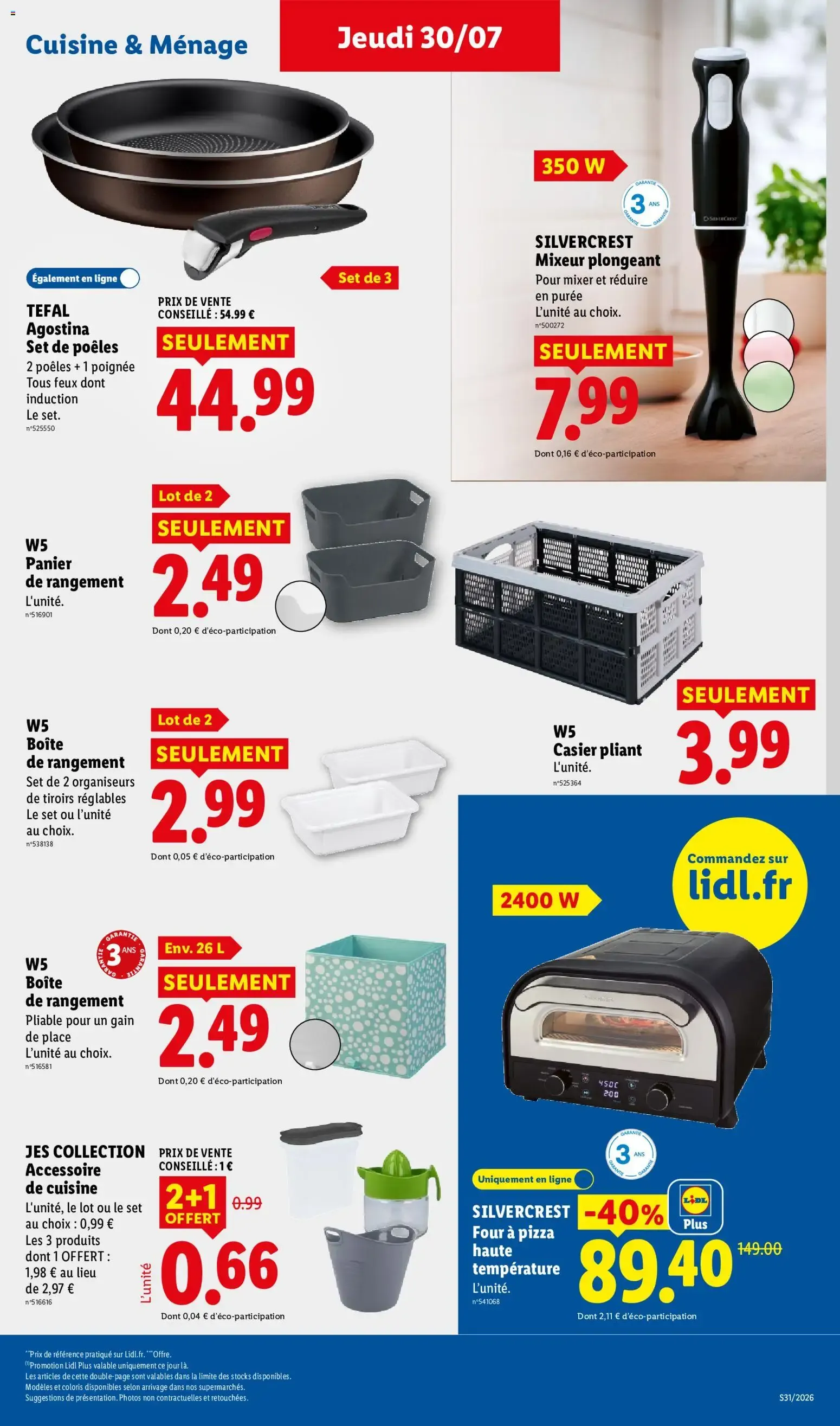 LIDL L'été des Marques du 30 juillet au 5 août 2026 - Catalogue page 33