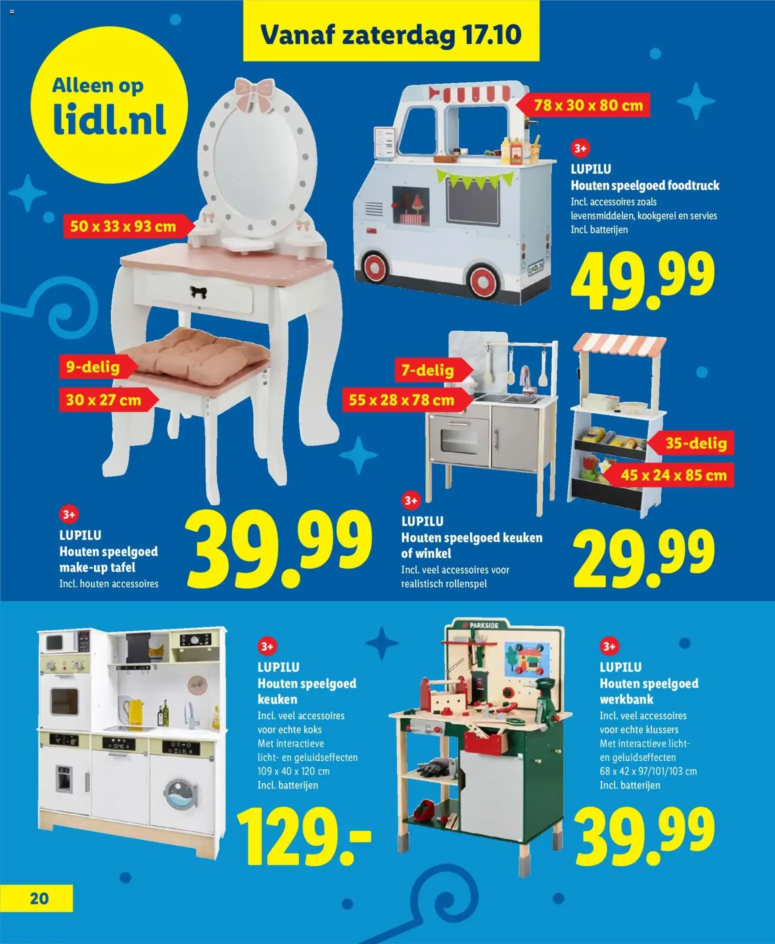 Het grote Lidl Speelgoed boek van 9 oktober tot 23 november 2026 - Folder pagina 20