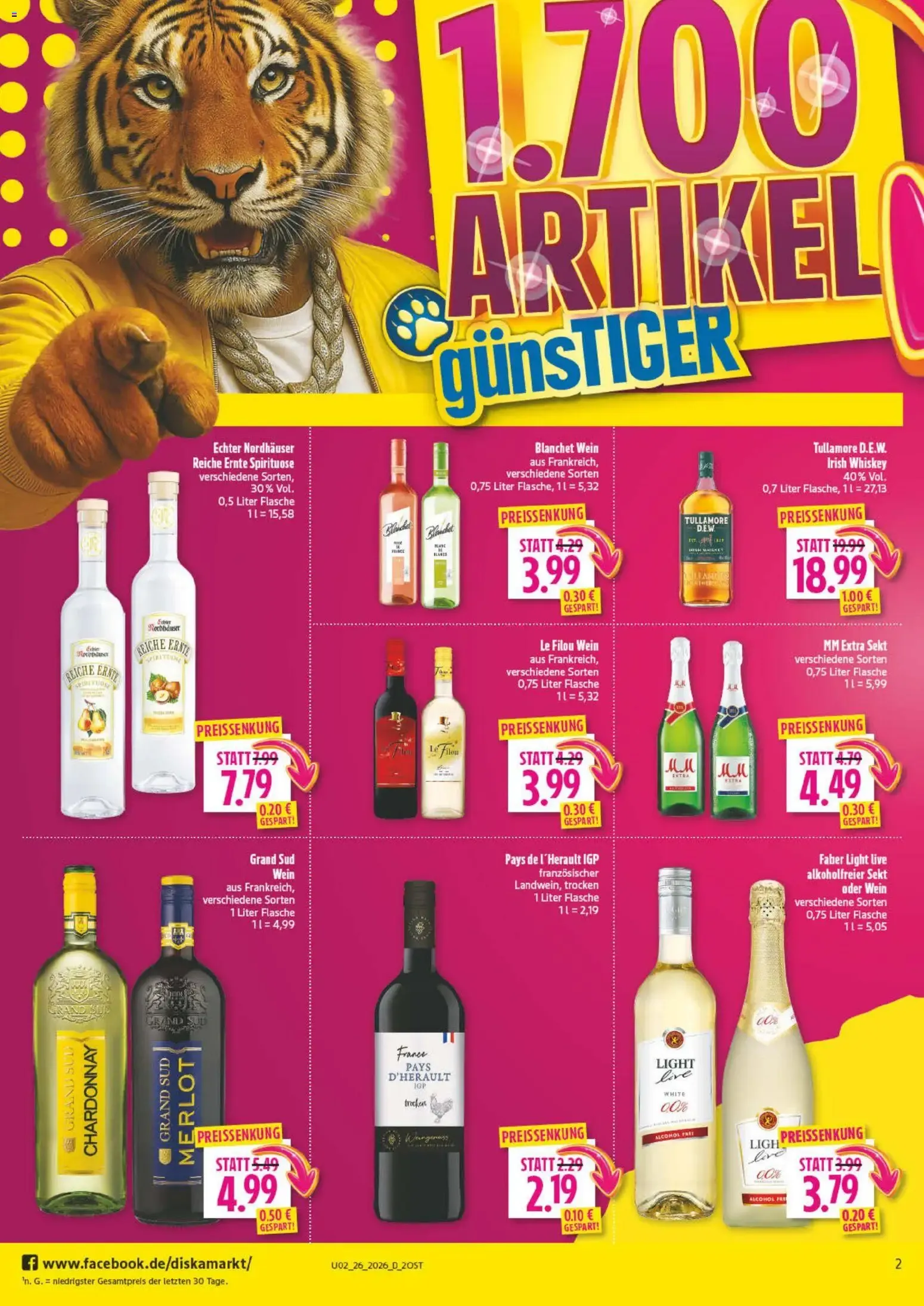 Diska Prospekt (ab 22.06.2026) zum Blättern von 22. Juni bis 27. Juni 2026 - Prospekt seite 2