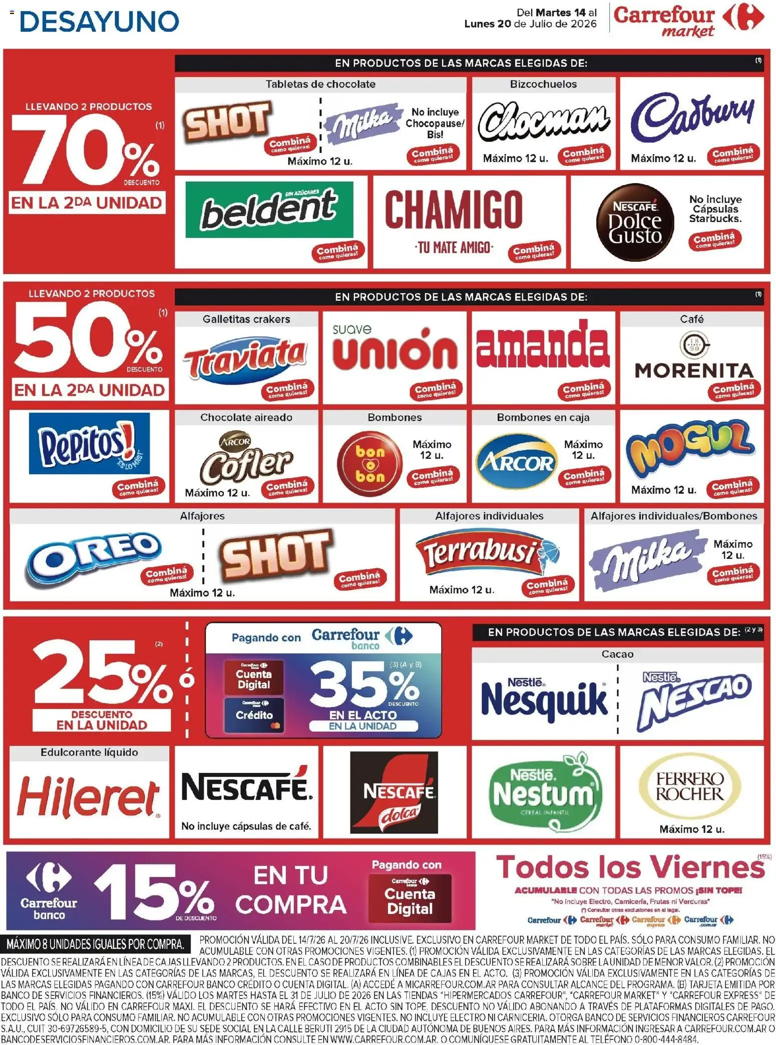 Ofertas de Carrefour Market catálogo del 14/07/2026 - 20/07/2026 14 de julio al 20 de julio 2026 - Página 12 del catálogo
