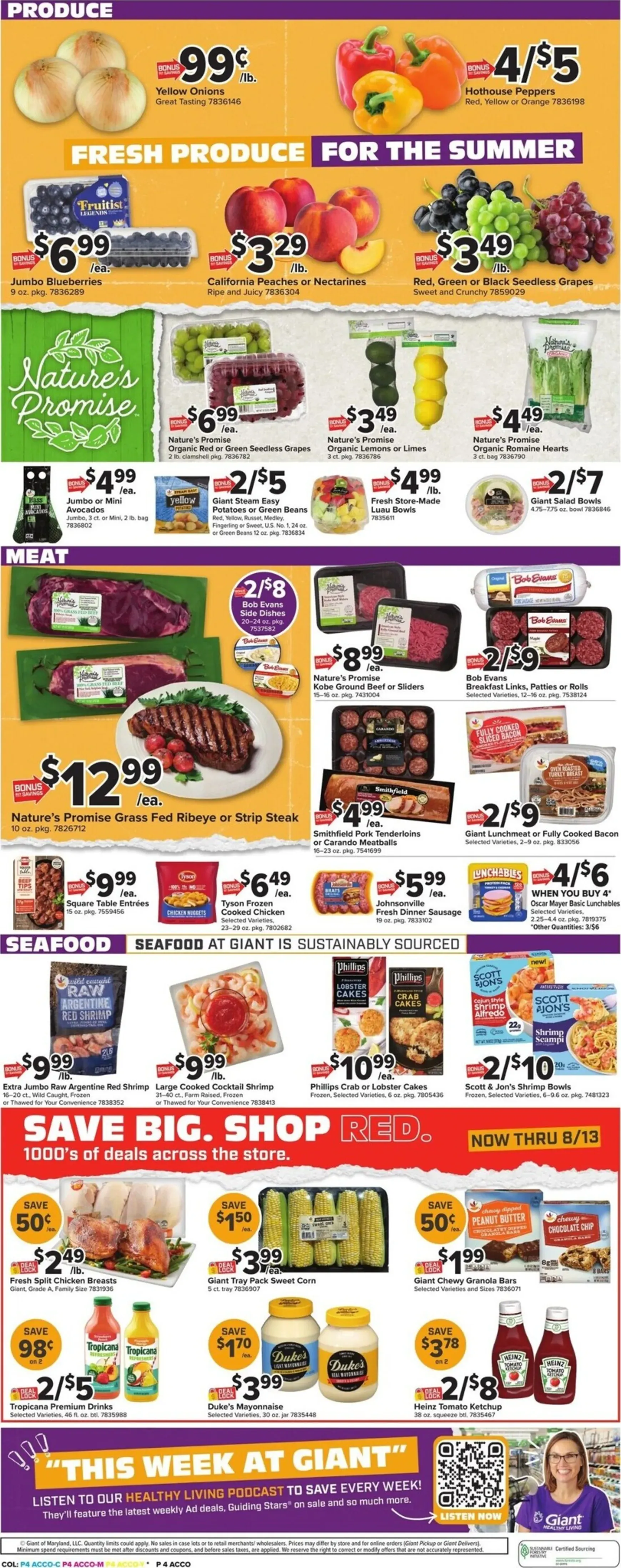 Weekly ad Giant - Let's Get Grillin' from July 24 to July 30 2026 - Page 8