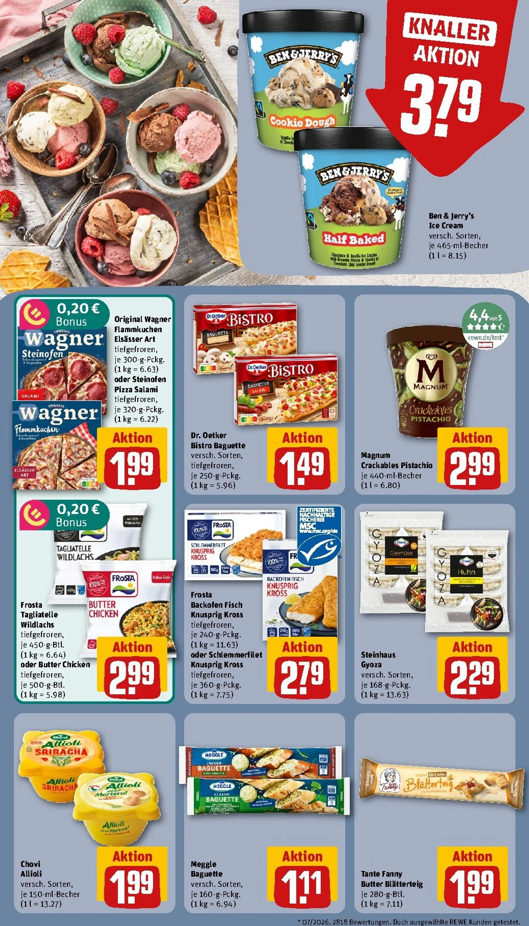REWE Arina Fester Dein Markt von 24. August bis 30. August 2026 - Prospekt seite 12
