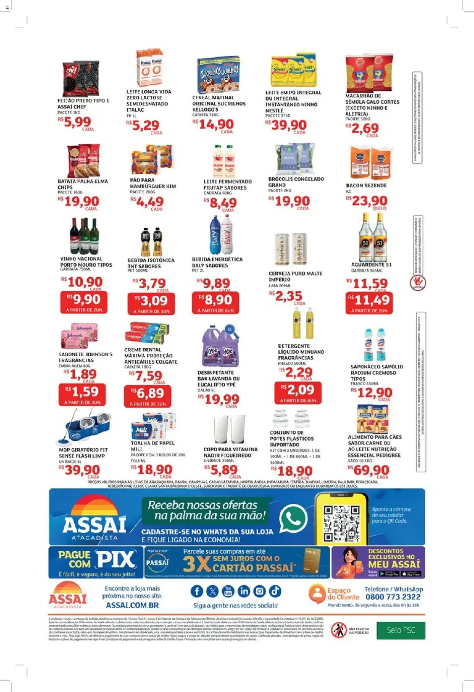 Encarte de Assaí Atacadista ofertas - SP de 08/09/2026 | Promoções Online 8 de setembro até 10 de setembro 2026 - Pagina 2