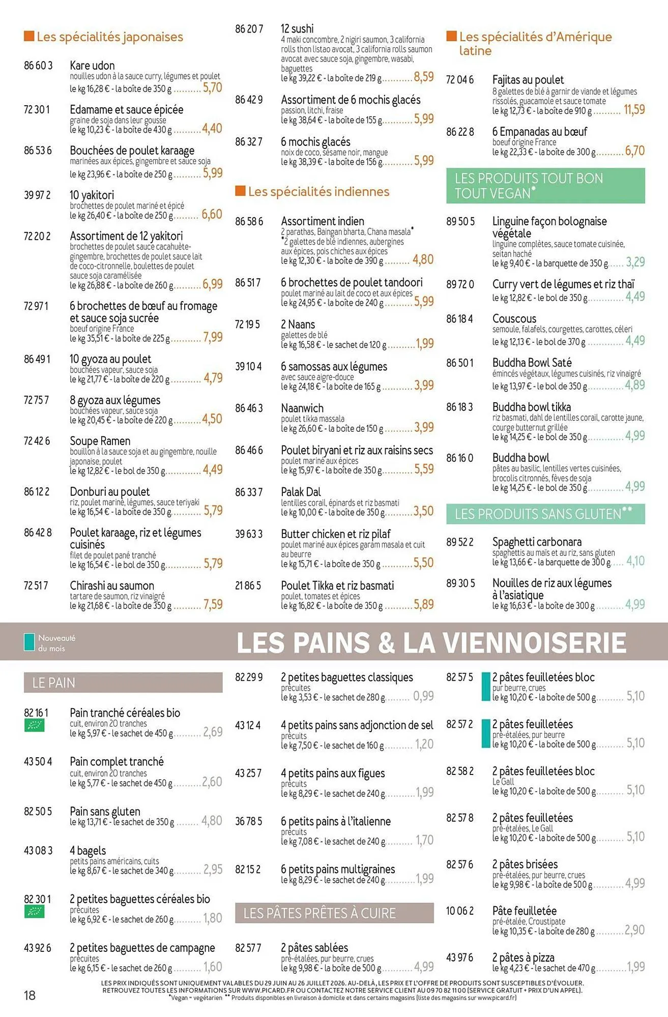 Picard Catalogue Du 29/06/2026 au 13/09/2026 du 29 juin au 13 septembre 2026 - Catalogue page 18
