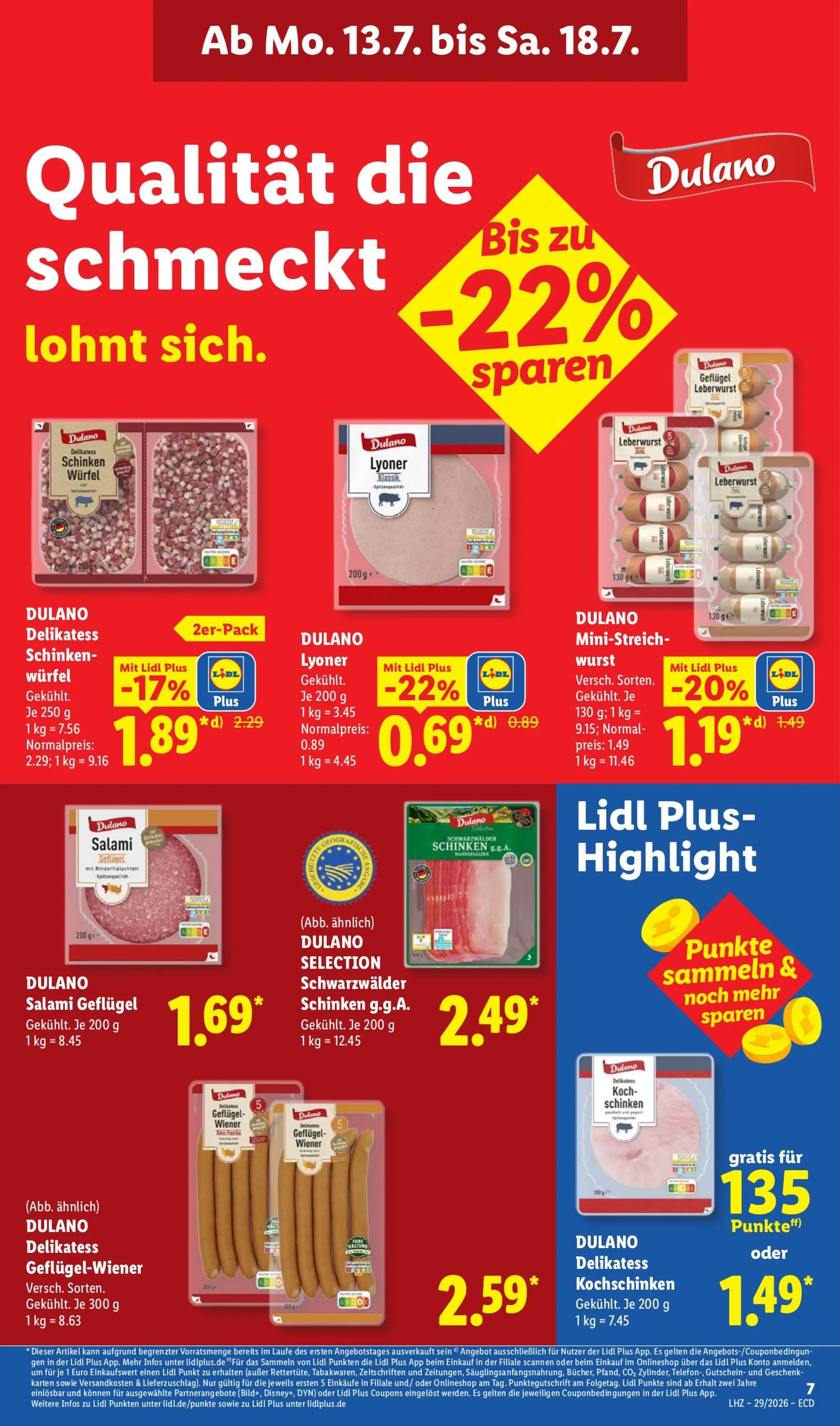 Lidl Prospekt nächste Woche – von Montag 13.07.2026 bis Samstag 18.07.2026 von 13. Juli bis 18. Juli 2026 - Prospekt seite 16