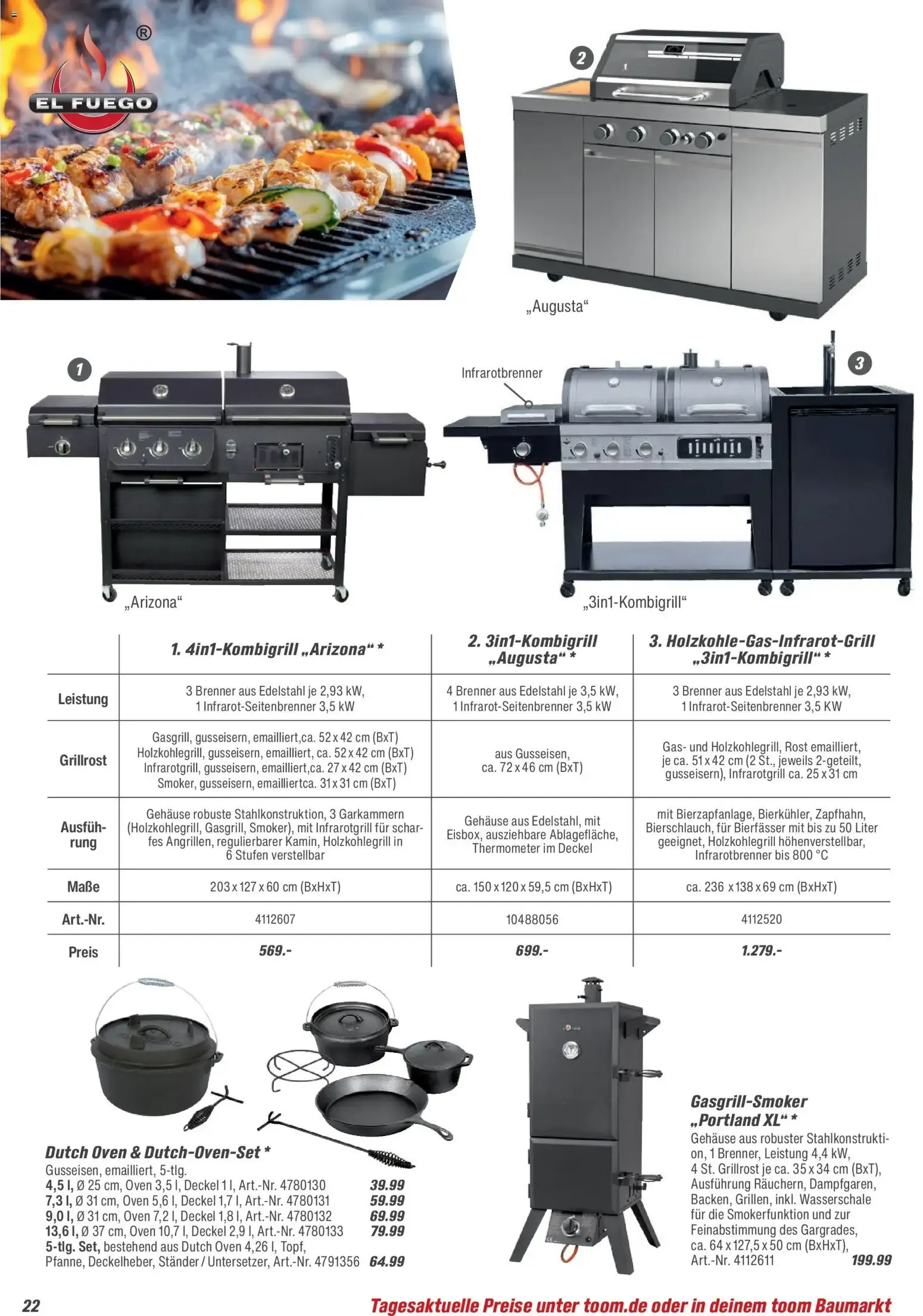 Toom Baumarkt Grills & Zubehör 2026 vom 14.02.2026 – Angebote online von 14. Februar bis 31. Dezember 2026 - Prospekt seite 21