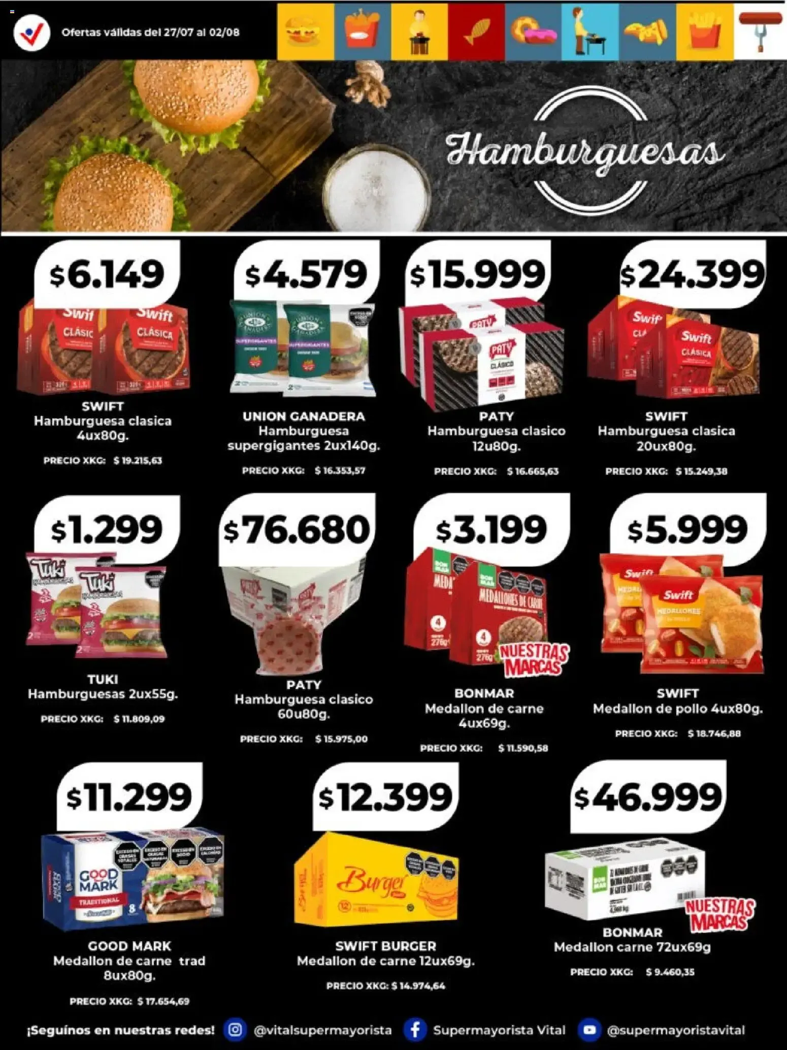 Ofertas de Vital - Especial de frescos || del 27/07/2026 - 02/08/2026 || Catálogo 27 de julio al 2 de agosto 2026 - Página 8 del catálogo