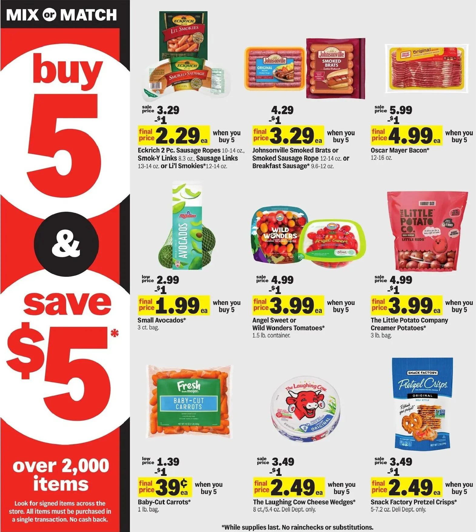 Weekly ad Meijer Fright Night Faves. Real Low Prices. from October 21 to October 27 2026 - Page 5