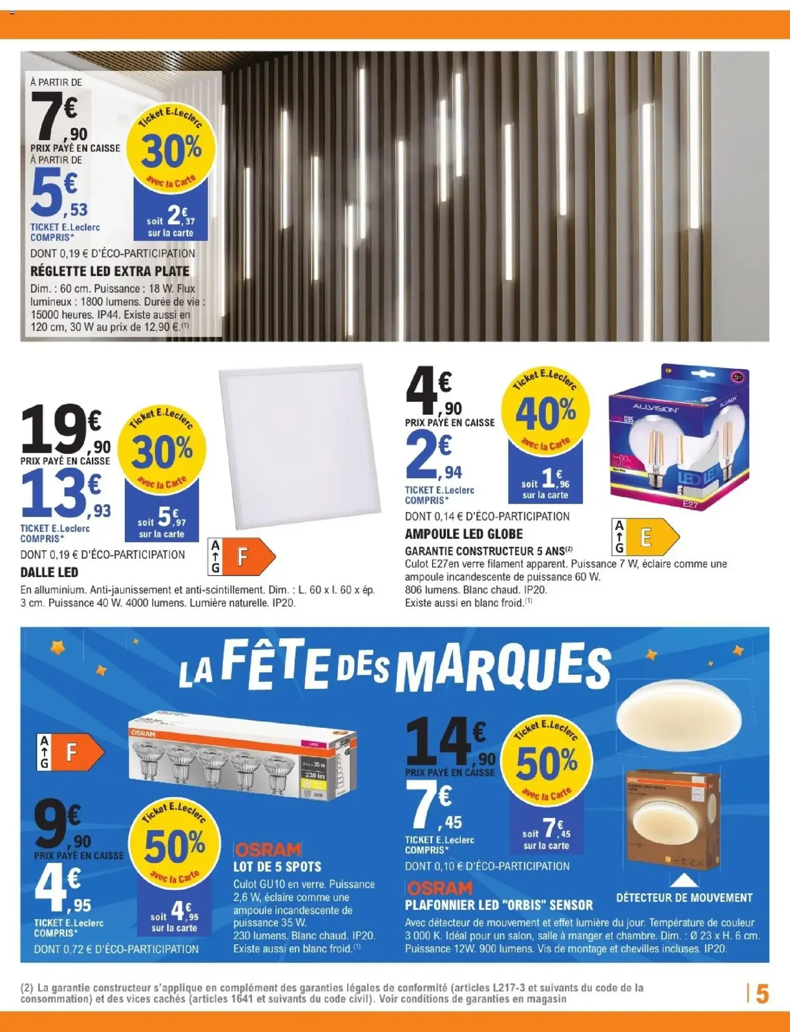 LA FÊTE DES MARQUES du 27 octobre au 14 novembre 2026 - Catalogue page 5