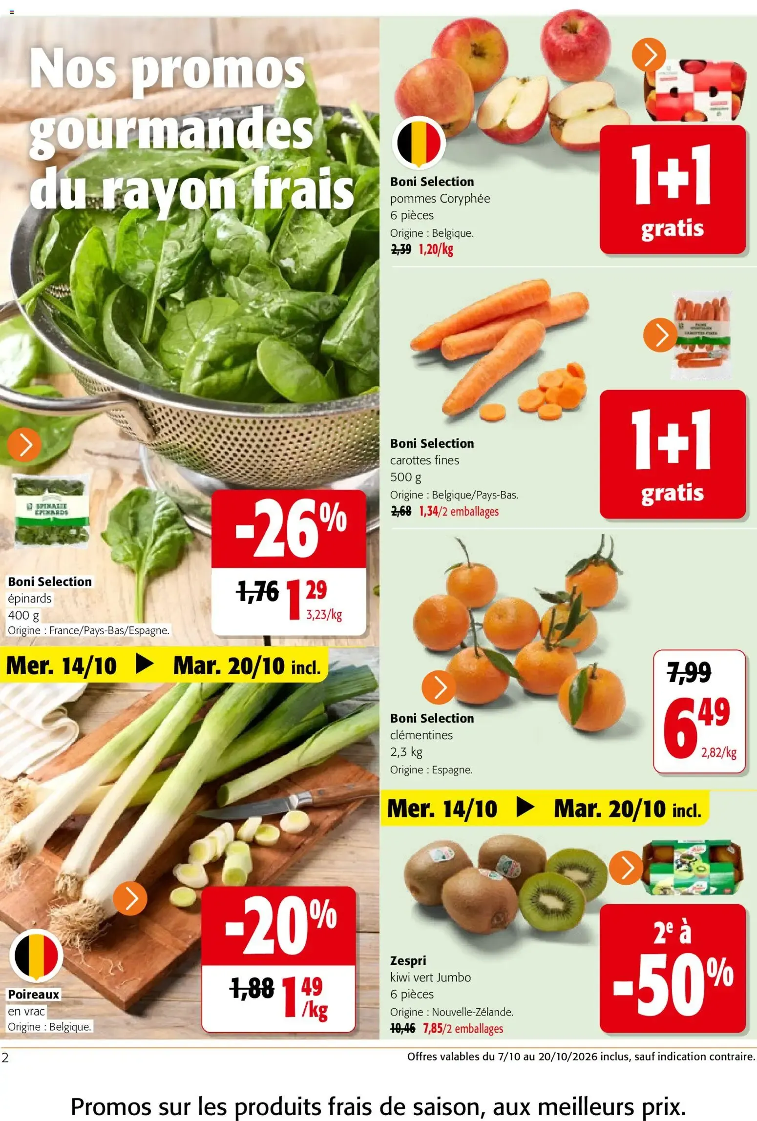 Colruyt catalogue à partir du 07/10/2026 - promo en ligne du 7 octobre au 20 octobre 2026 - Catalogue page 2