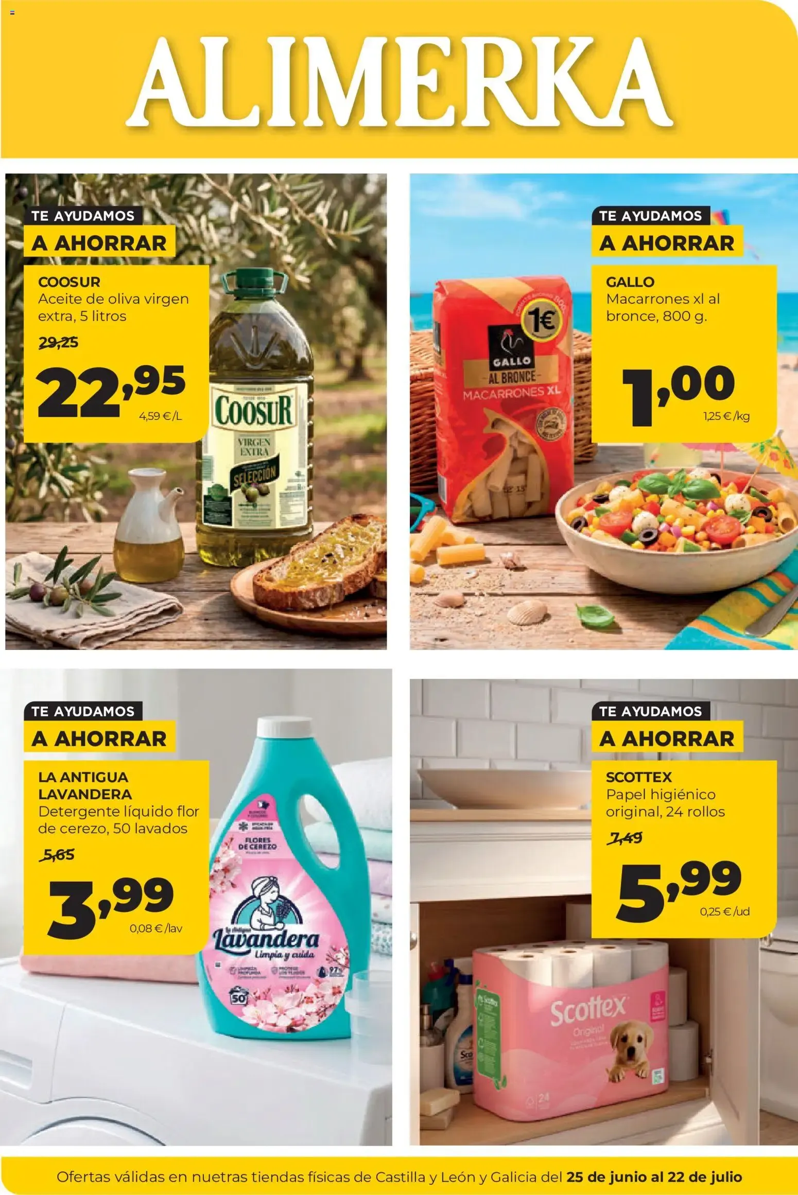 Catálogo de Alimerka folleto >> 25/06 - 22/07/2026 (catálogo) 25 de junio al 22 de julio 2026 - Página 1