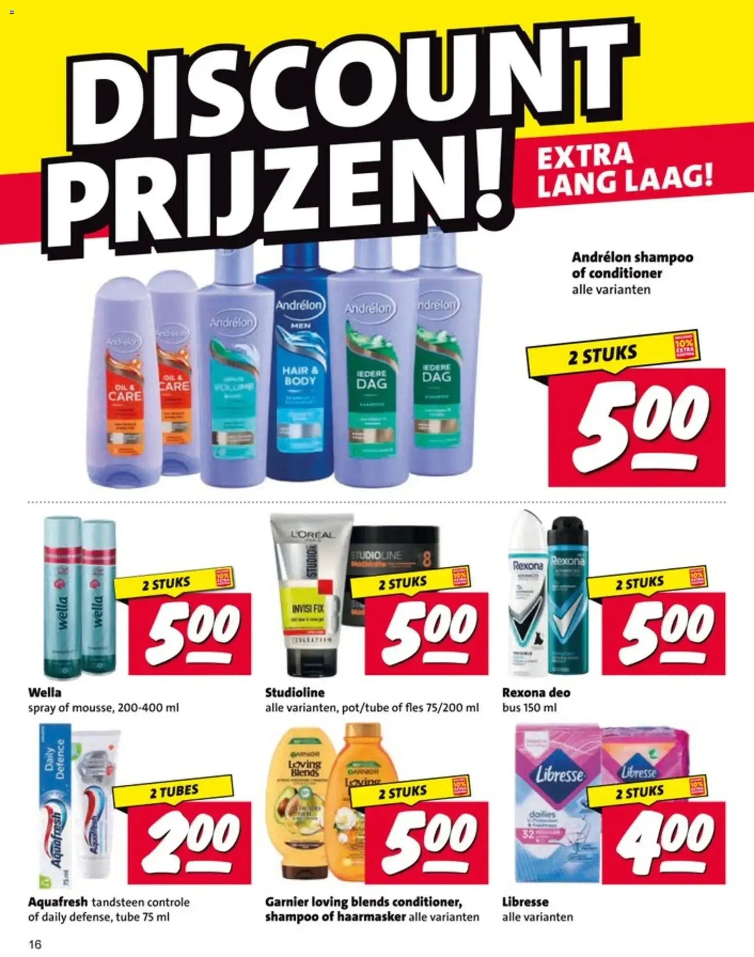 Nettorama Merkendiscount - Discount Prijs! van 3 augustus tot 9 augustus 2026 - Folder pagina 16