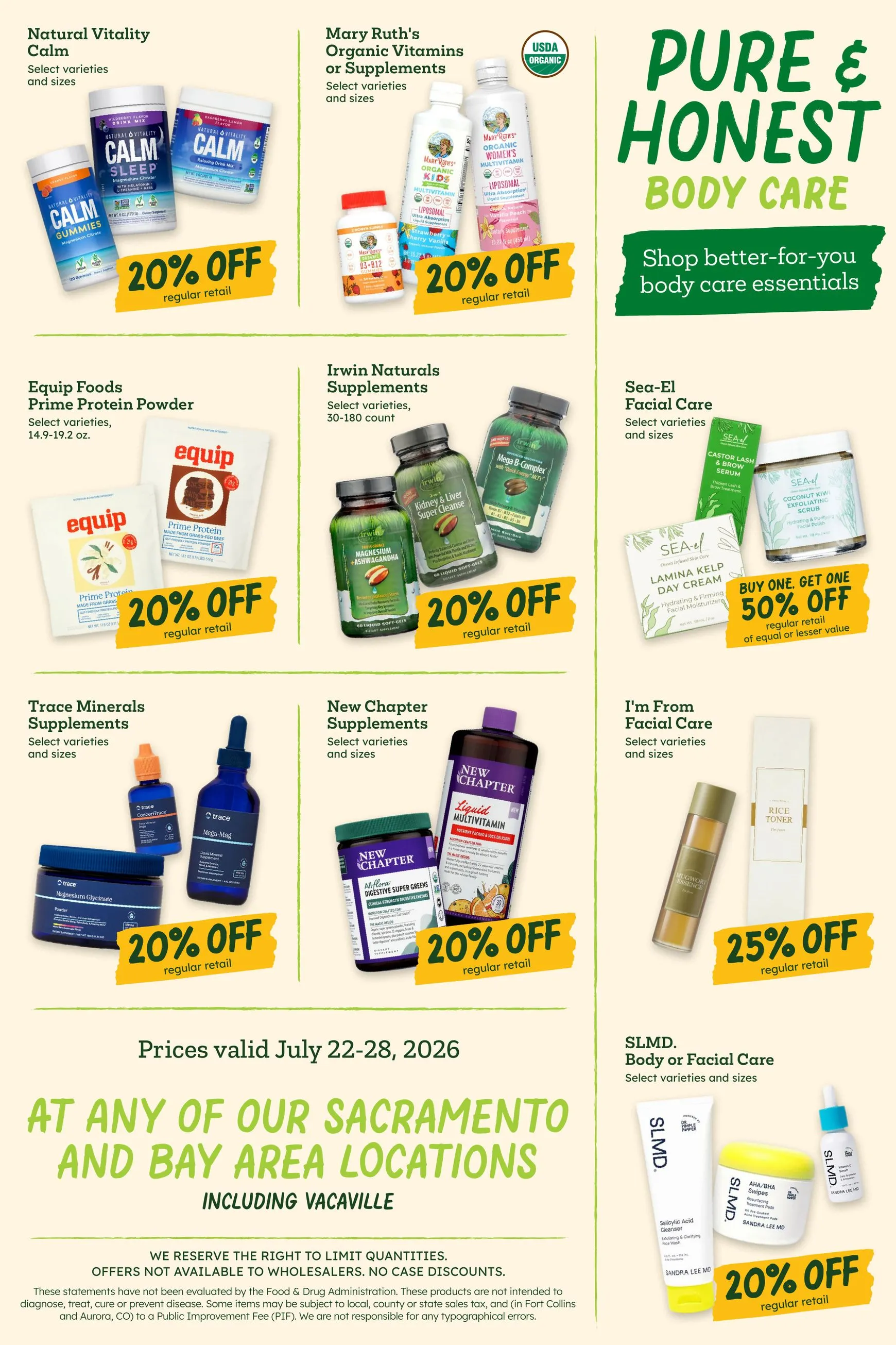 Weekly ad Sprouts Farmers Market: All Berries Mix & Match from July 22 to July 28 2026 - Page 10