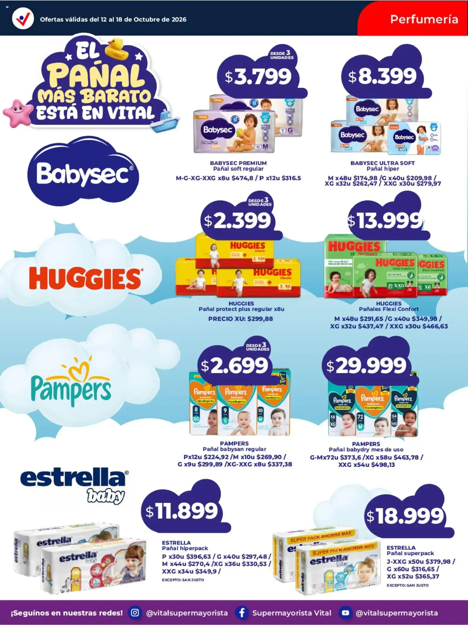 Ofertas de VITAL SUPERMAYORISTA EL MAYORISTA DE TU AHORRO 12 de octubre al 18 de octubre 2026 - Página 6 del catálogo