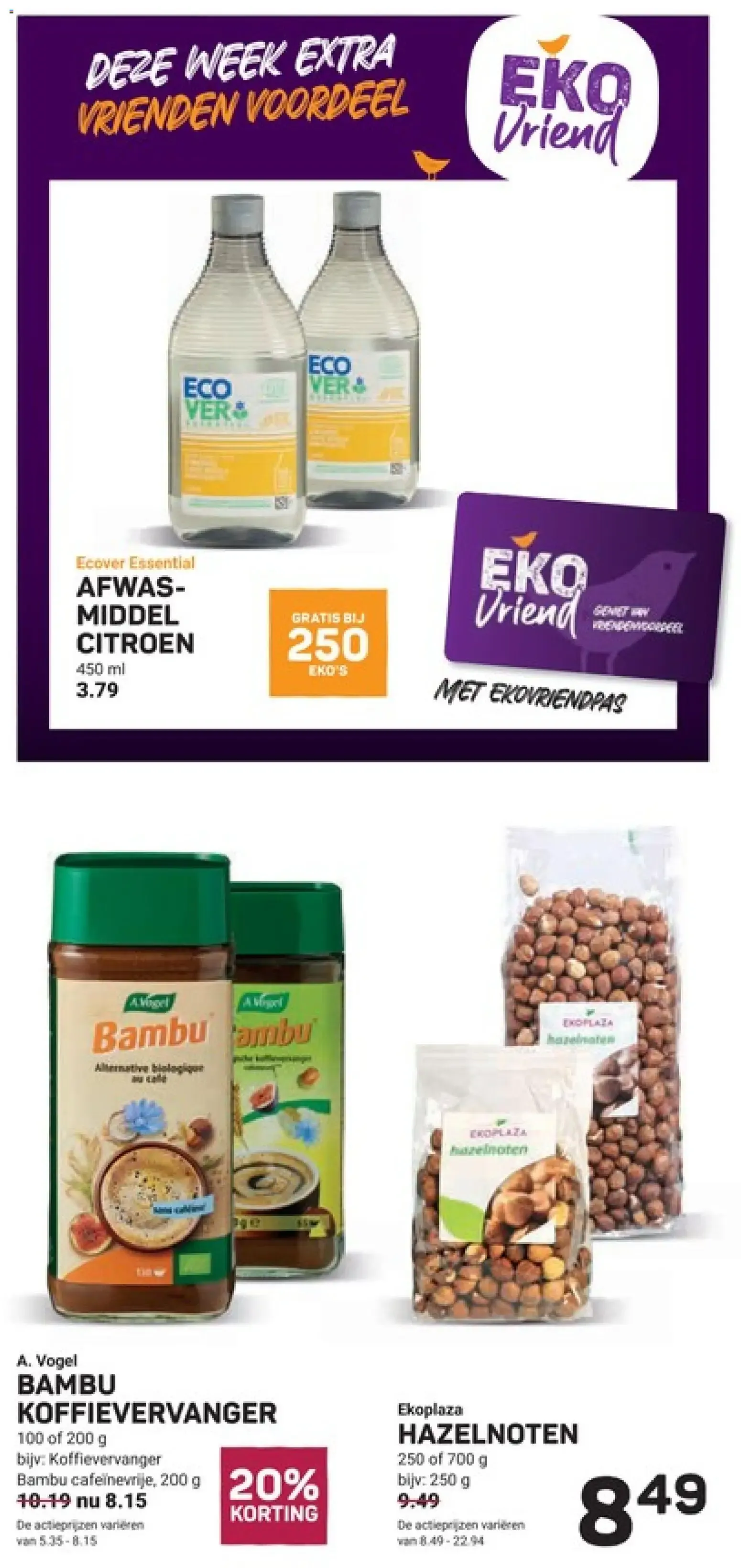 Ekoplaza: Luchtig & Krokant crackers van Le Pain des Fleurs - 2+1 GRATIS van 23 september tot 29 september 2026 - Folder pagina 15