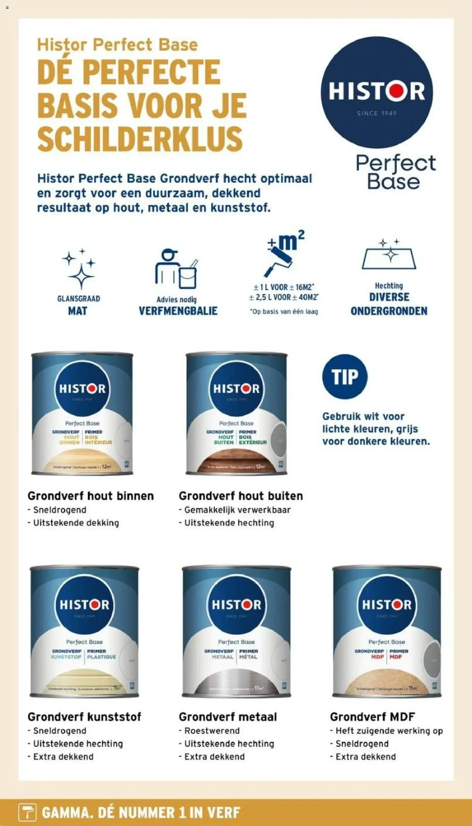 GAMMA: 6 WEKEN LANG DE BESTE VERFDEALS van 13 juli tot 23 augustus 2026 - Folder pagina 16