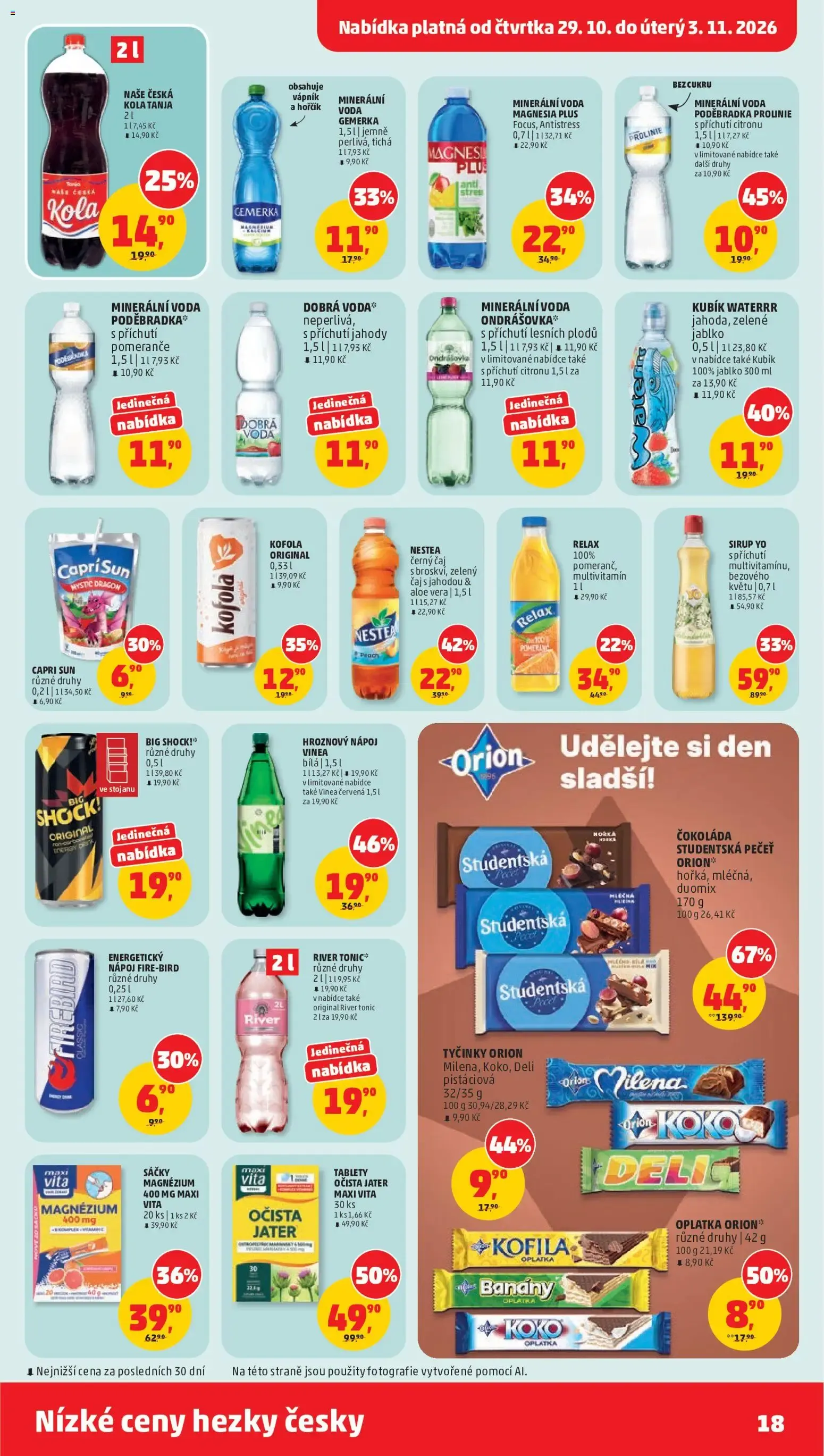 PENNY leták na příští týden (29.10.2026) - 29. října 3. listopadu 2026 - Page 18