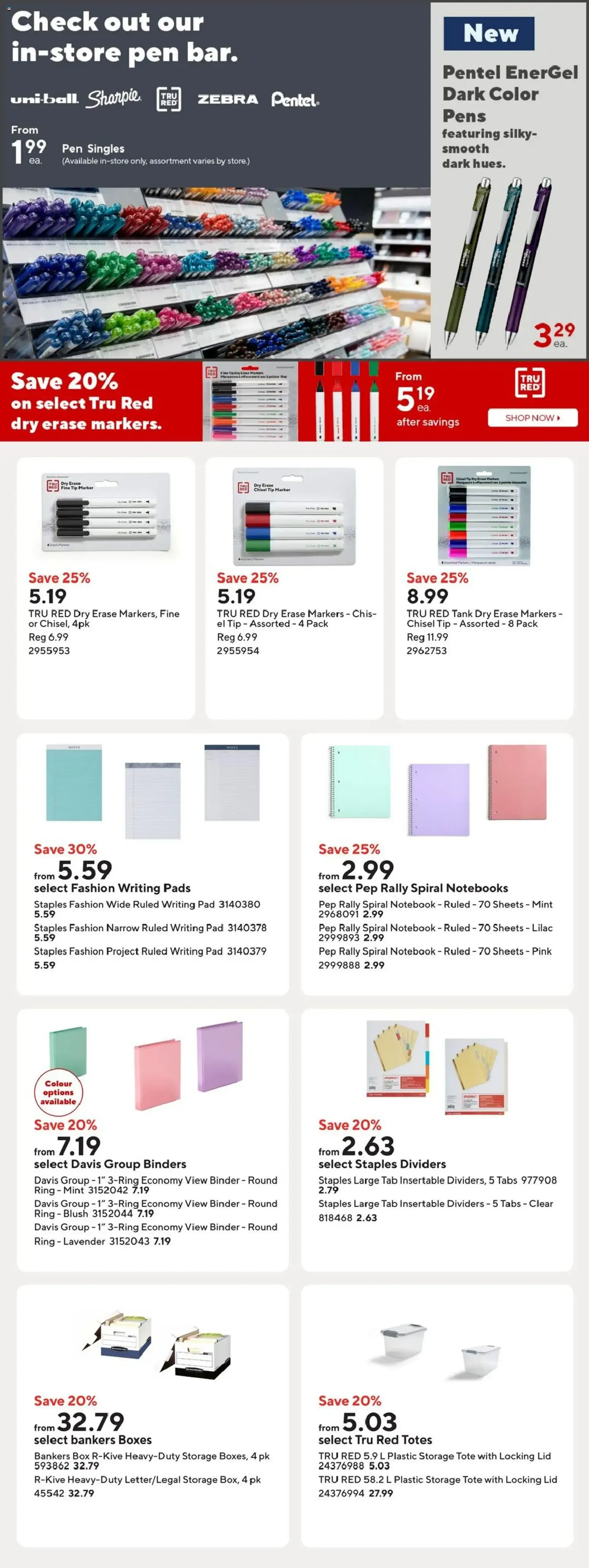 Staples Easy Deal Days from June 19 to June 26 2026 - flyer page 13