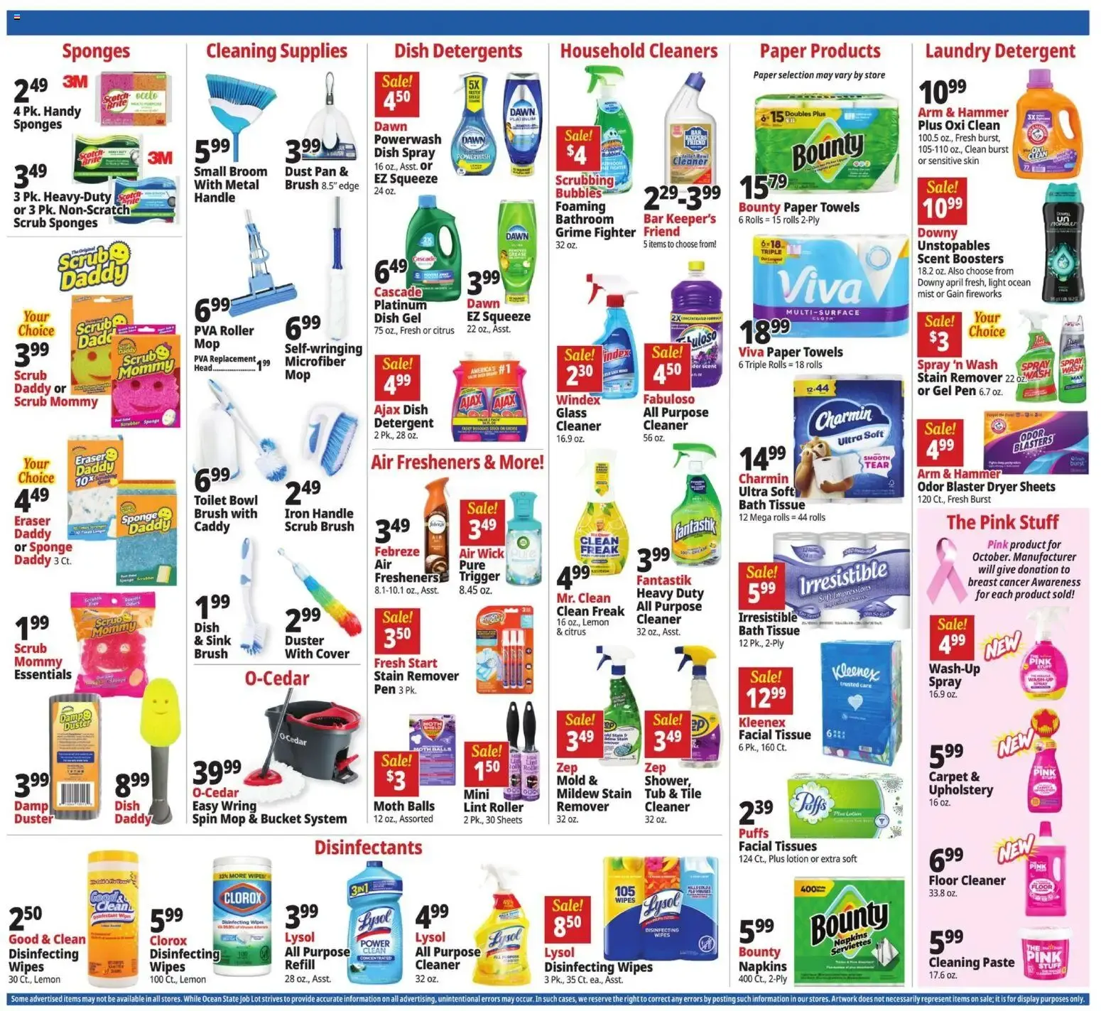 Weekly promotion Ocean State Job Lot Weekly Ad (10/22 - 10/28 2026) - Flyer spanning from October 22 to October 28 2026 - Page 12 for Catalogue 365