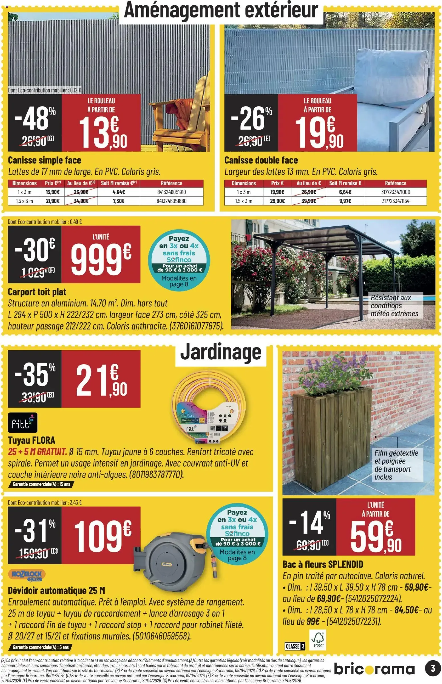 Bricorama catalogue à partir du 15/07/2026 - promo en ligne du 15 juillet au 26 juillet 2026 - Catalogue page 3