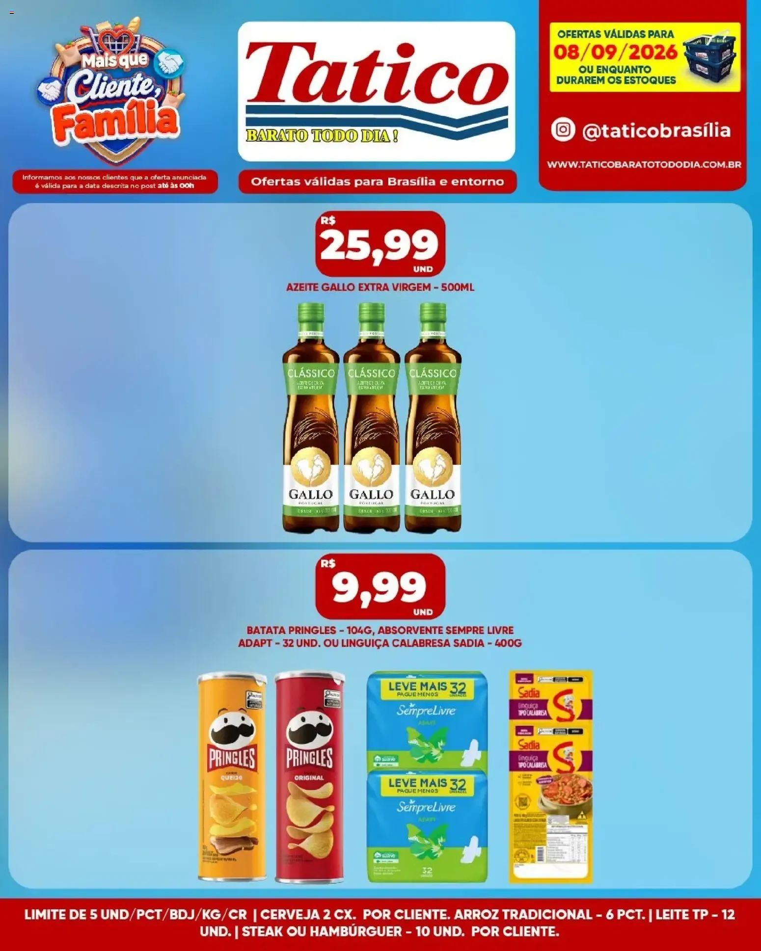 Encarte de Tatico ofertas do Dia de 08/09/2026 | Promoções Online 8 de setembro até 8 de setembro 2026 - Pagina 10