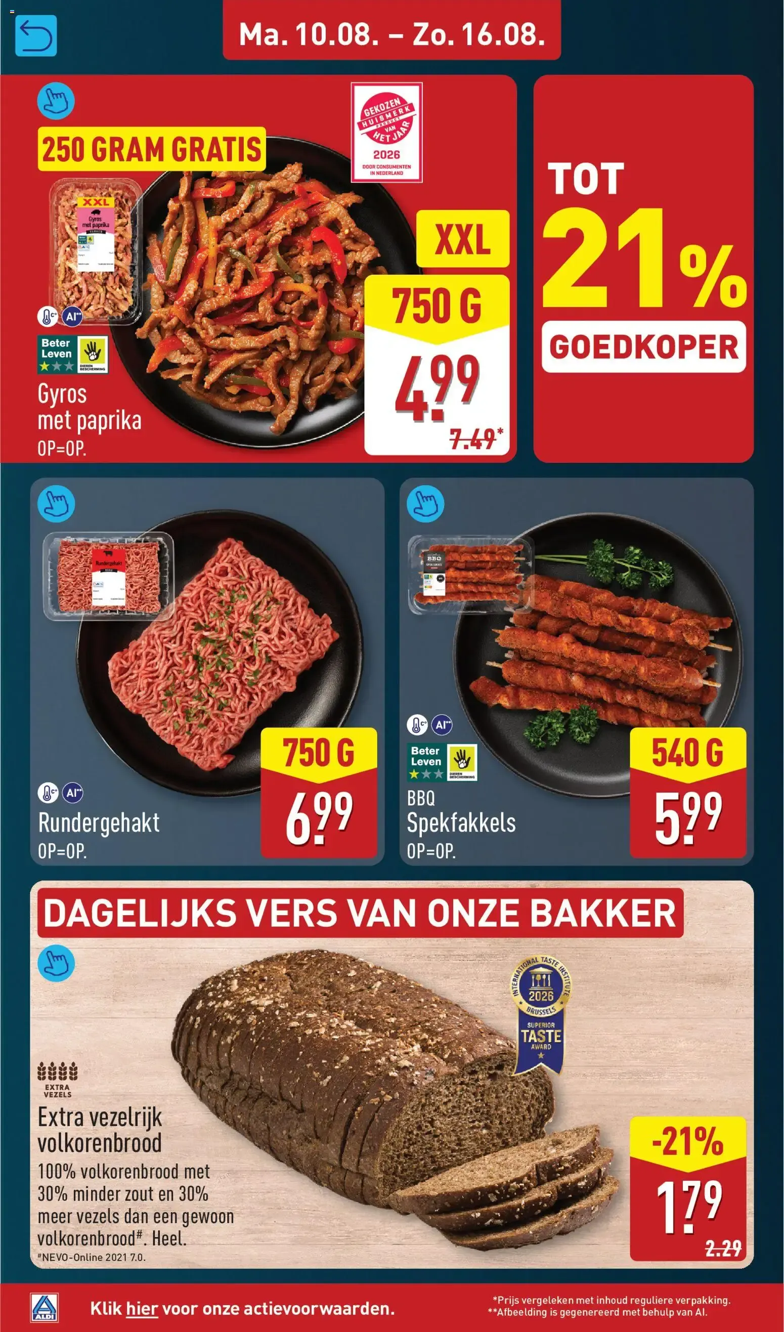 Aldi folder vanaf 10-08-2026 (volgende, deze week) van 10 augustus tot 16 augustus 2026 - Folder pagina 6