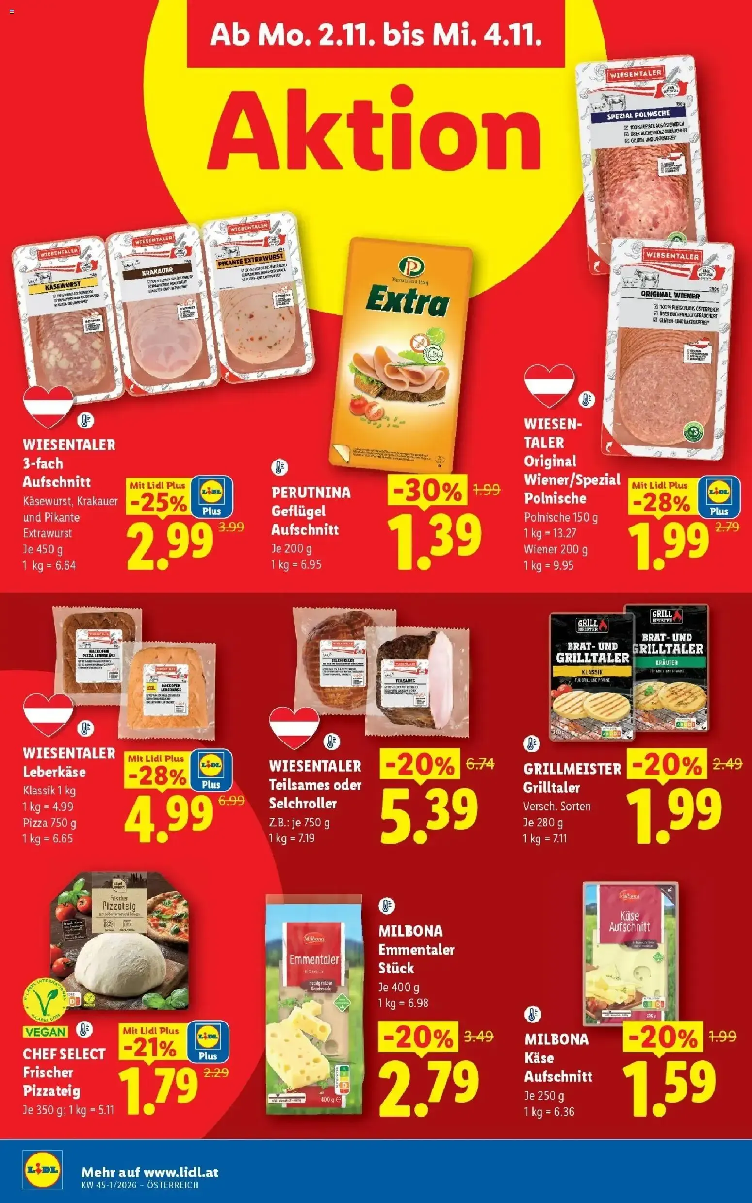 Lidl Flugblatt - Wien ab 25.10.2026 - Angebote ab donnerstag von 29. Oktober bis 31. Oktober 2026 - Flugblätt seite  41