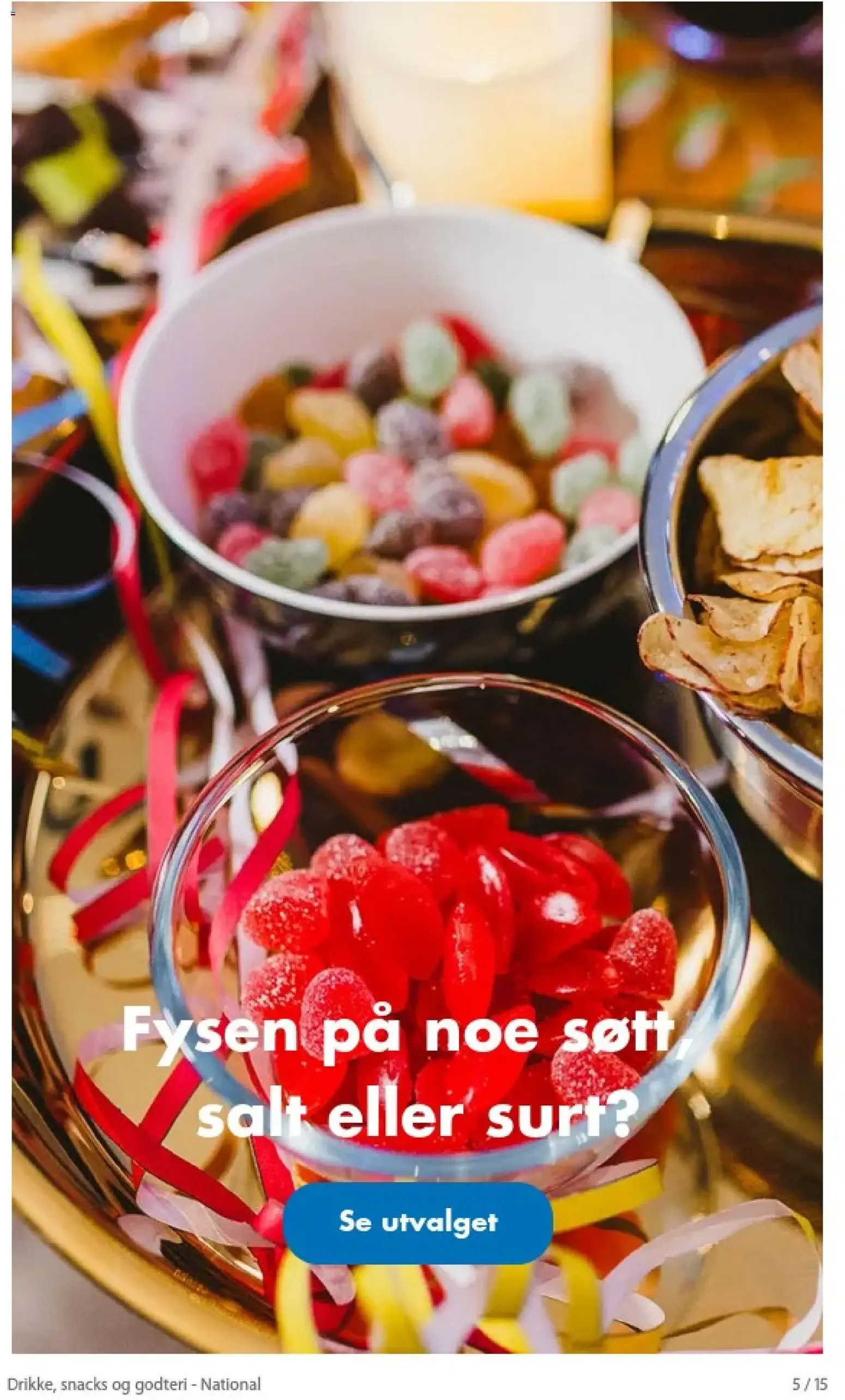 Biltema kundeavis Drikke, snacks og godteri - National (04/09/2026 - 31/12/2026) - Kundeavis og tilbud fra 4. september til 31. desember 2026 - kundeavisside 5