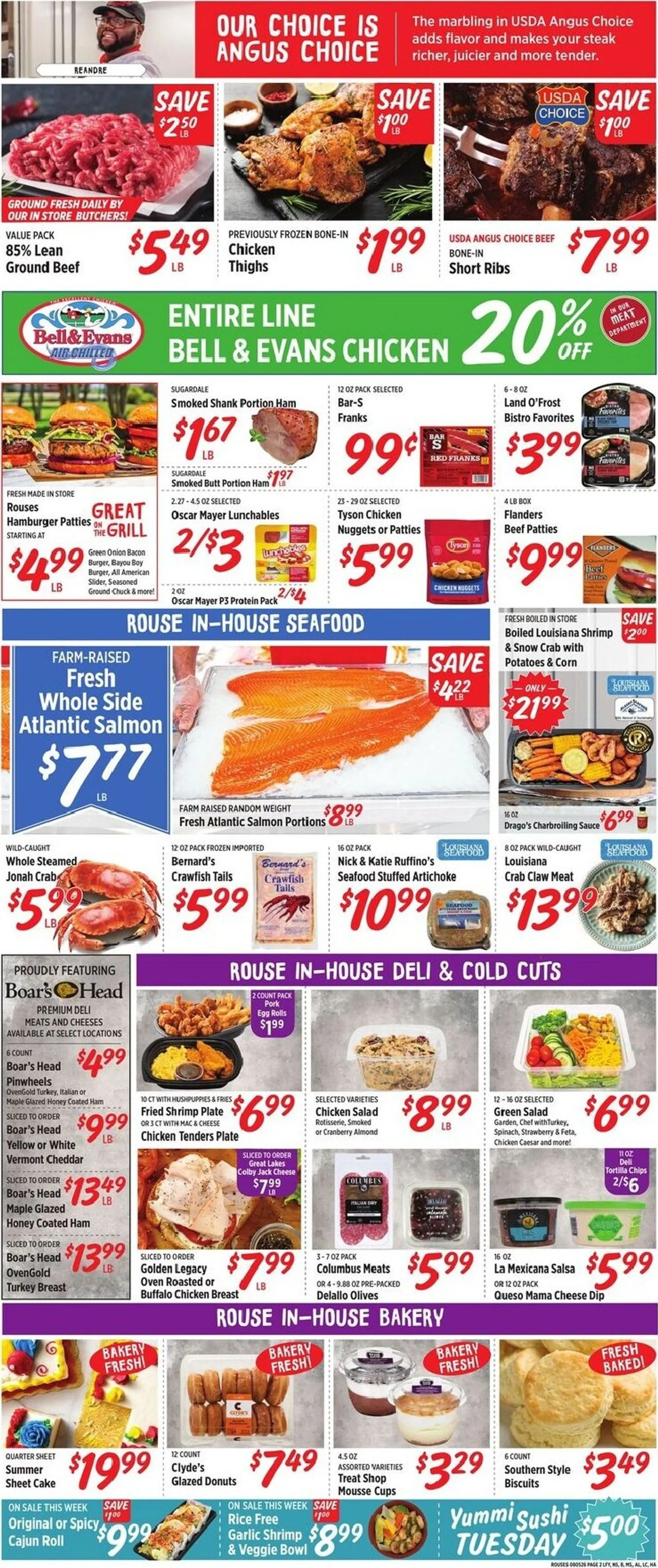 Weekly ad Rouses Truckload Sale from August 5 to August 12 2026 - Page 4