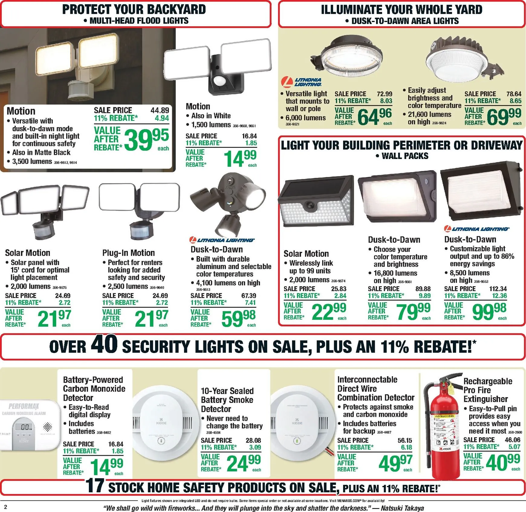 Weekly ad Current Menards - 11% Rebate Sale leaflet valid from Thursday 06/25/2026 to Sunday 07/05/2026 from June 25 to July 5 2026 - Page 3