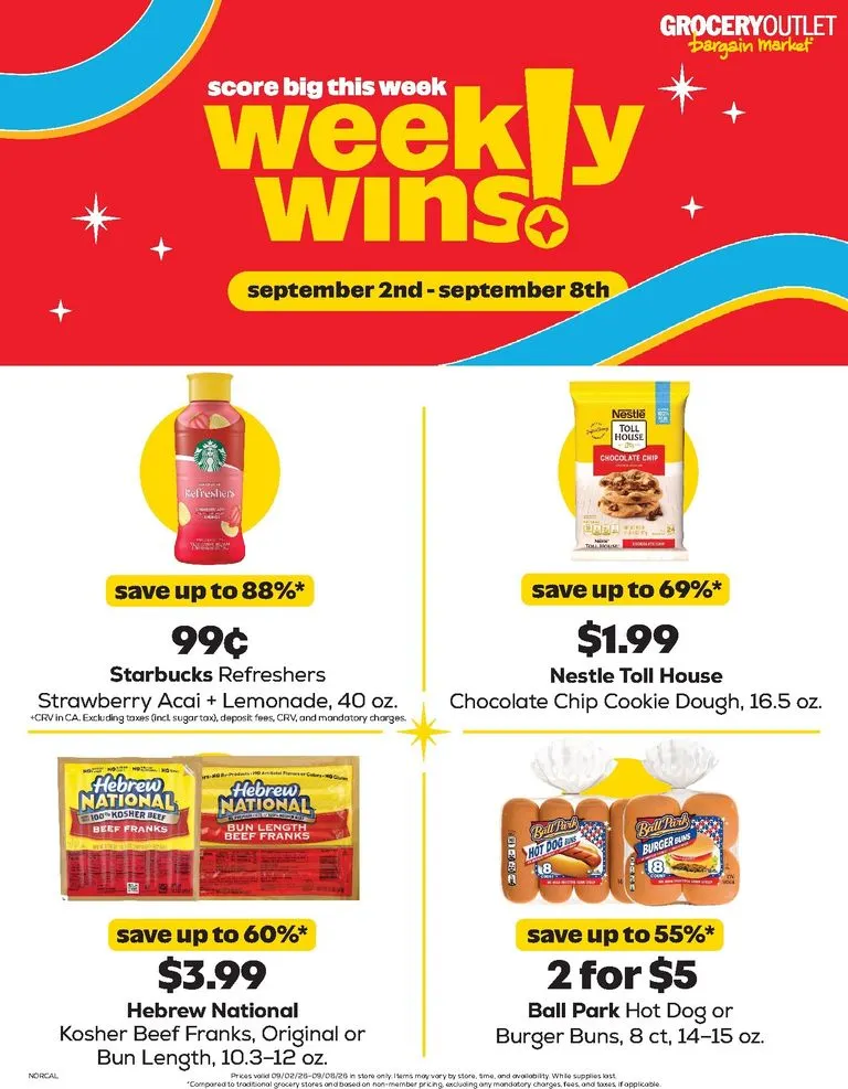 Weekly Wins - Grocery Outlet