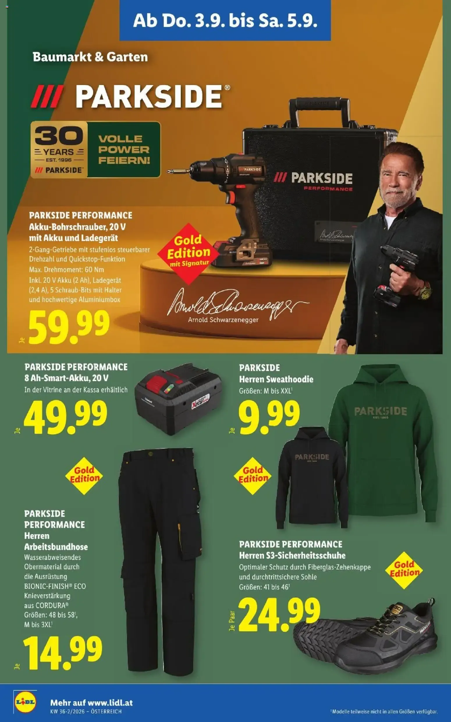 Lidl - Flugblatt ab 03.09.2026 - Angebote ab donnerstag von 3. September bis 5. September 2026 - Flugblätt seite 20