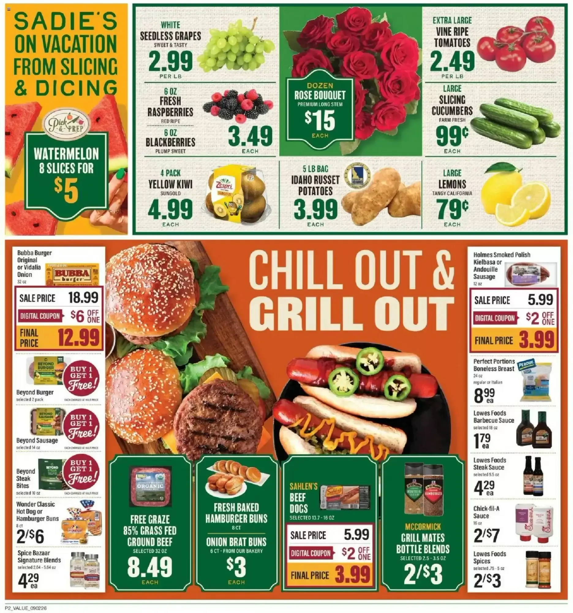 Weekly promotion Lowes Foods weekly ad week 36 spanning from September 2 to September 8 2026 - Page 2 for Catalogue 365