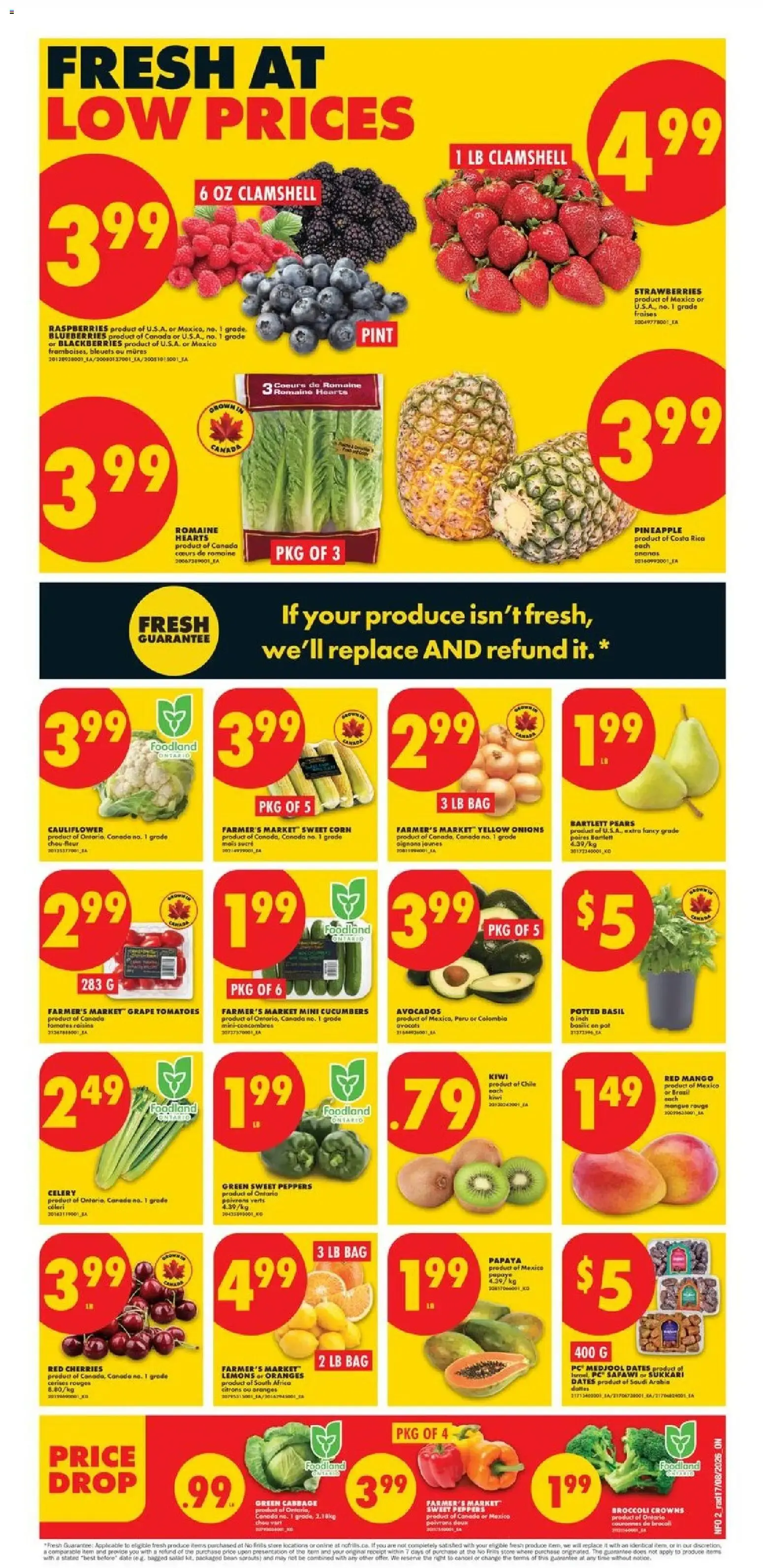 No Frills weekly flyer / circulaire from Aug 20, 2026 > weekly specials & deals from August 20 to August 26 2026 - flyer page 2