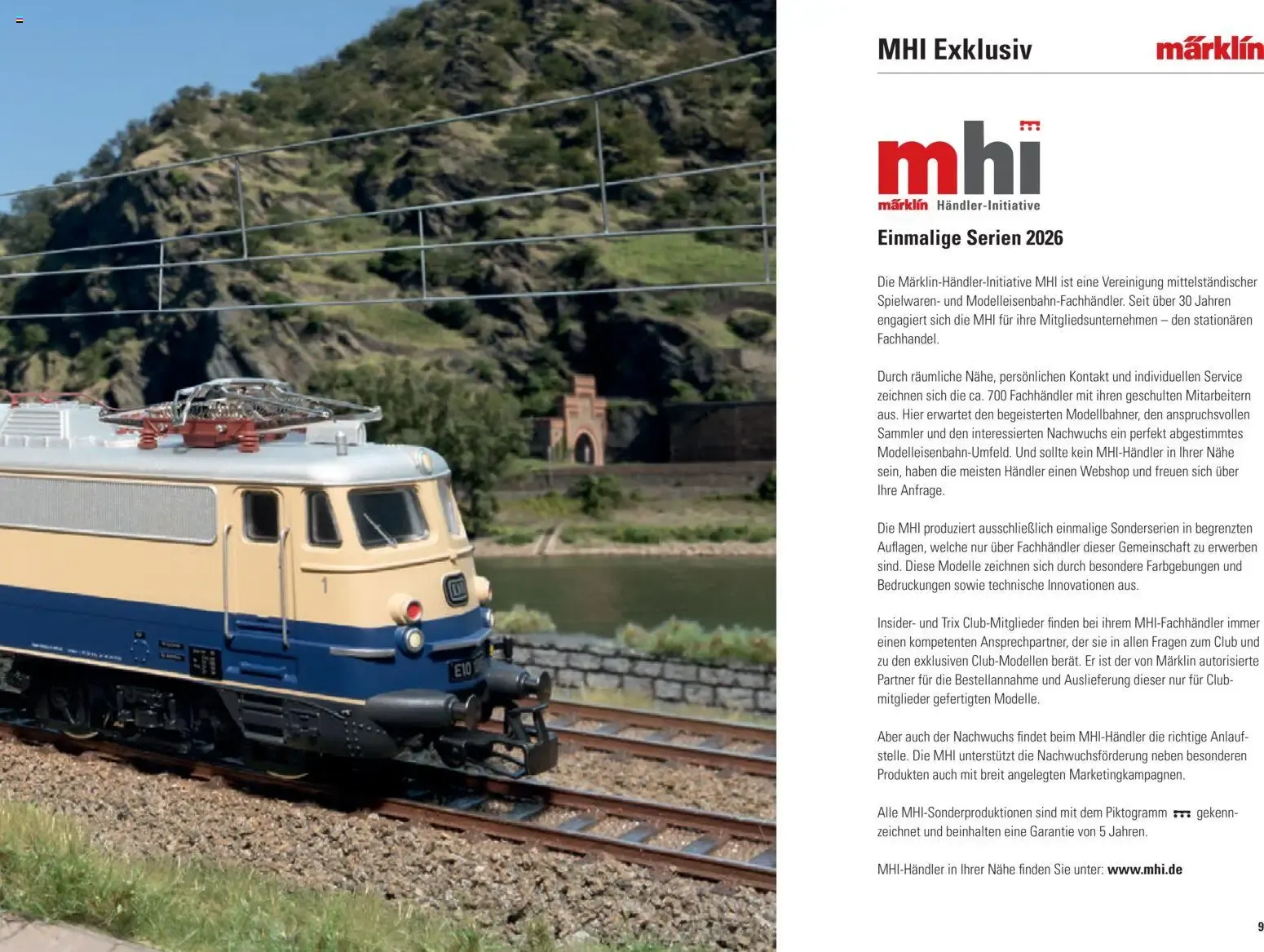 Märklin Neuheiten 2026 von 1. Januar bis 31. Dezember 2026 - Prospekt seite 11