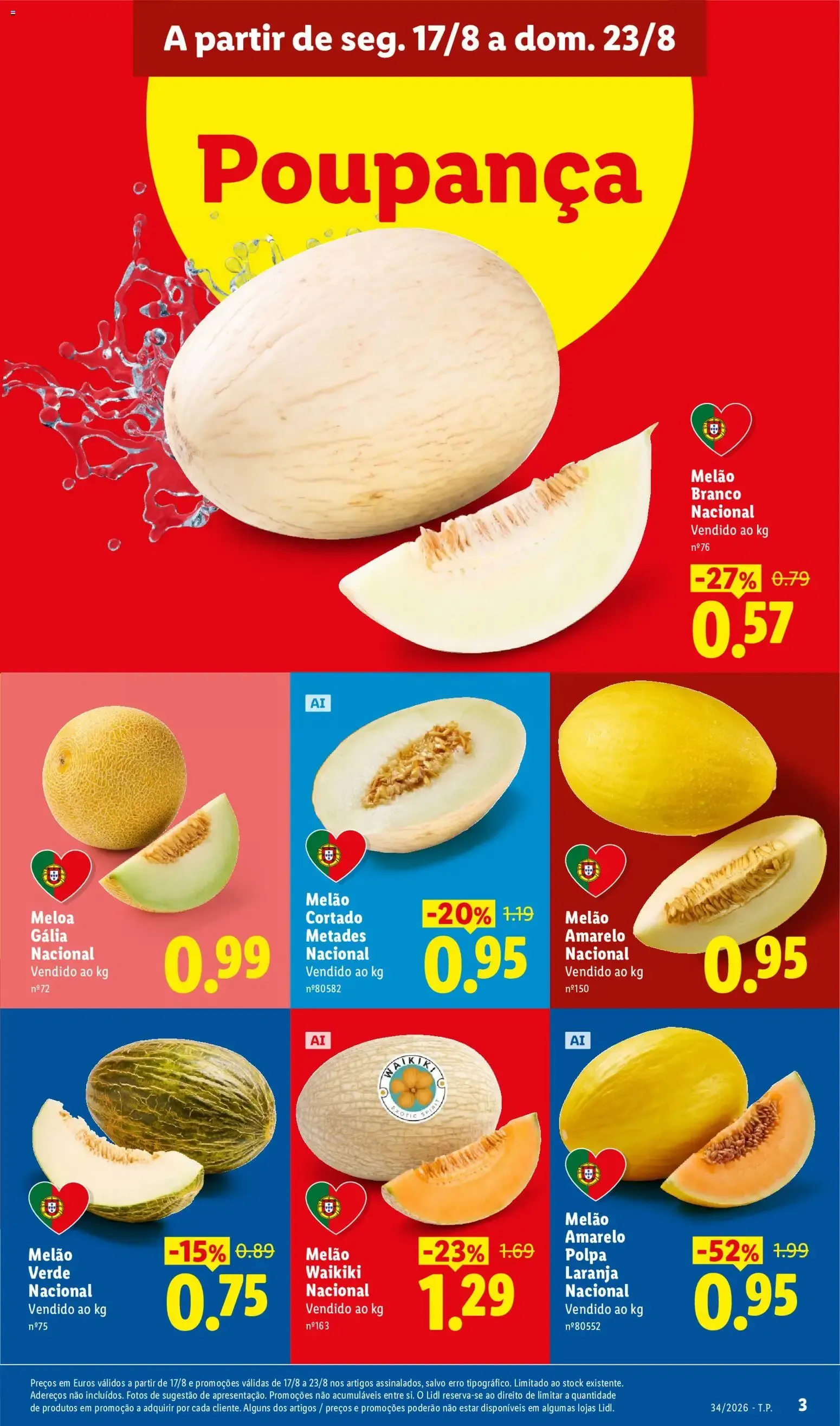 Folheto Lidl Poupança de 17 de agosto até 23 de agosto 2026 - Pagina 3