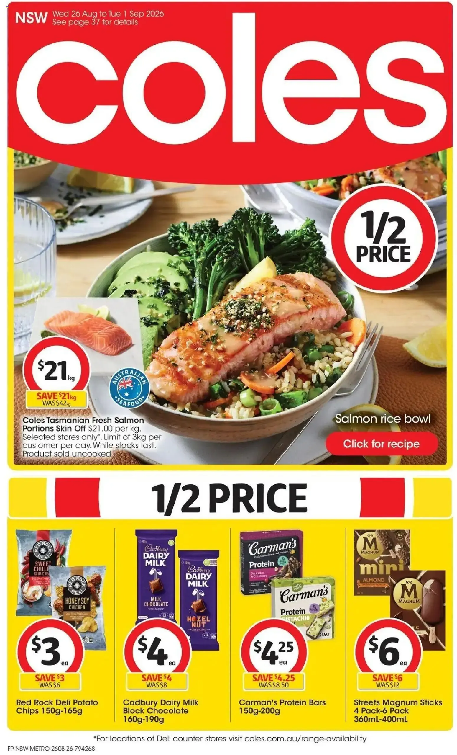 Coles catalogue valid from 26/08/2026 > Online Australia - Catalogue valid from 26 August to 1 September 2026 - page 1