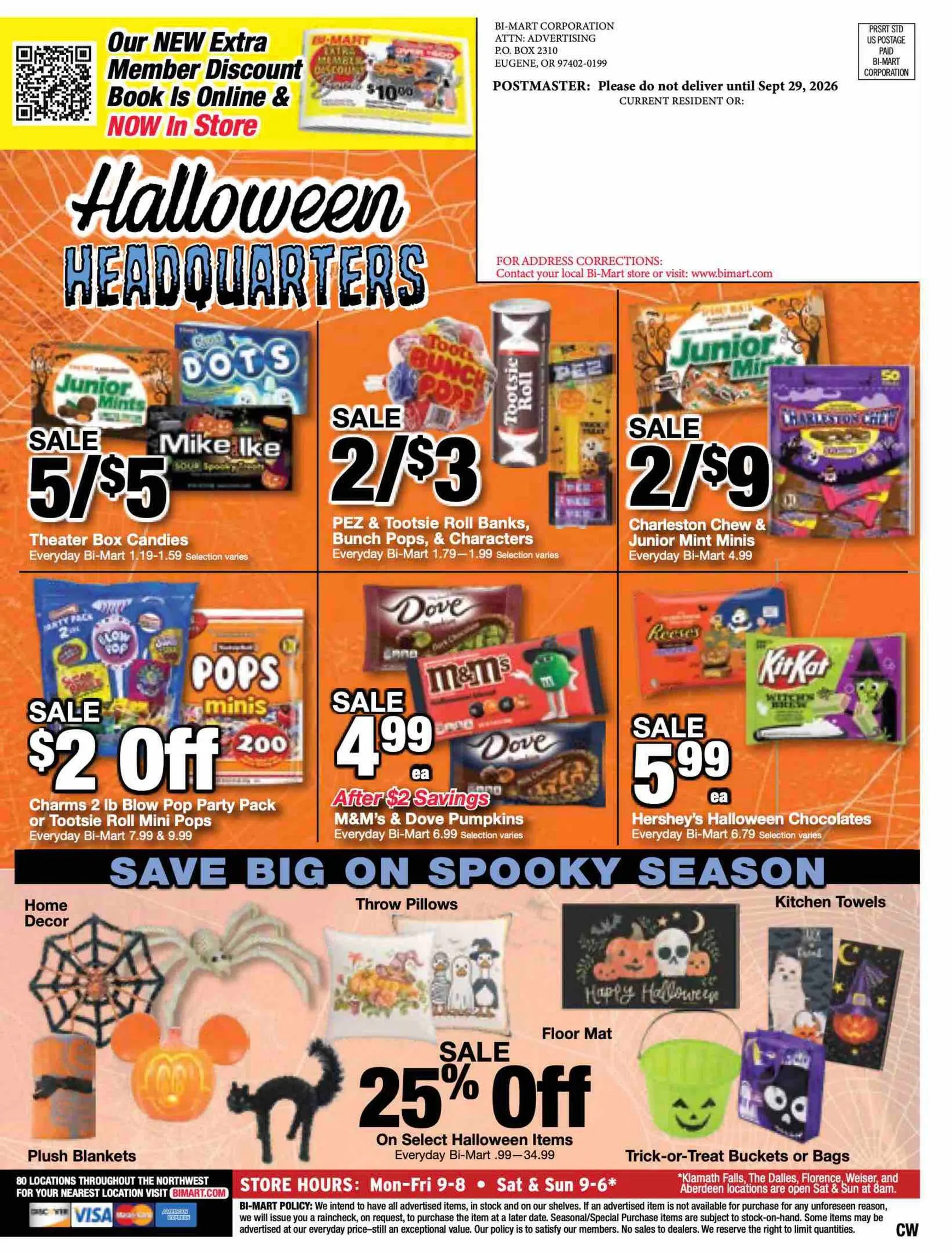 Weekly ad BI-MART Membership Savings Book! from September 29 to October 12 2026 - Page 12