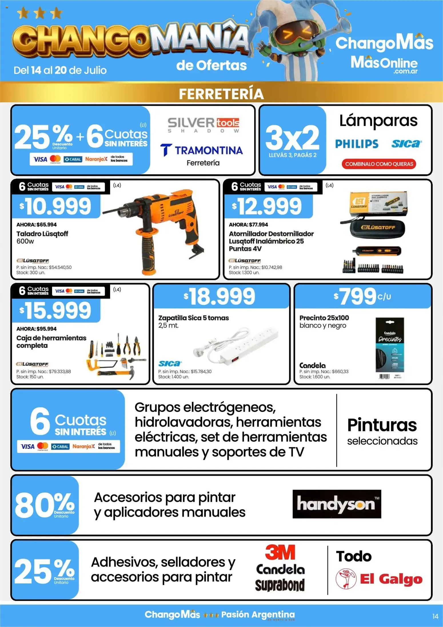 Ofertas de CHANGOMANIA 14 de julio al 20 de julio 2026 - Página 14 del catálogo