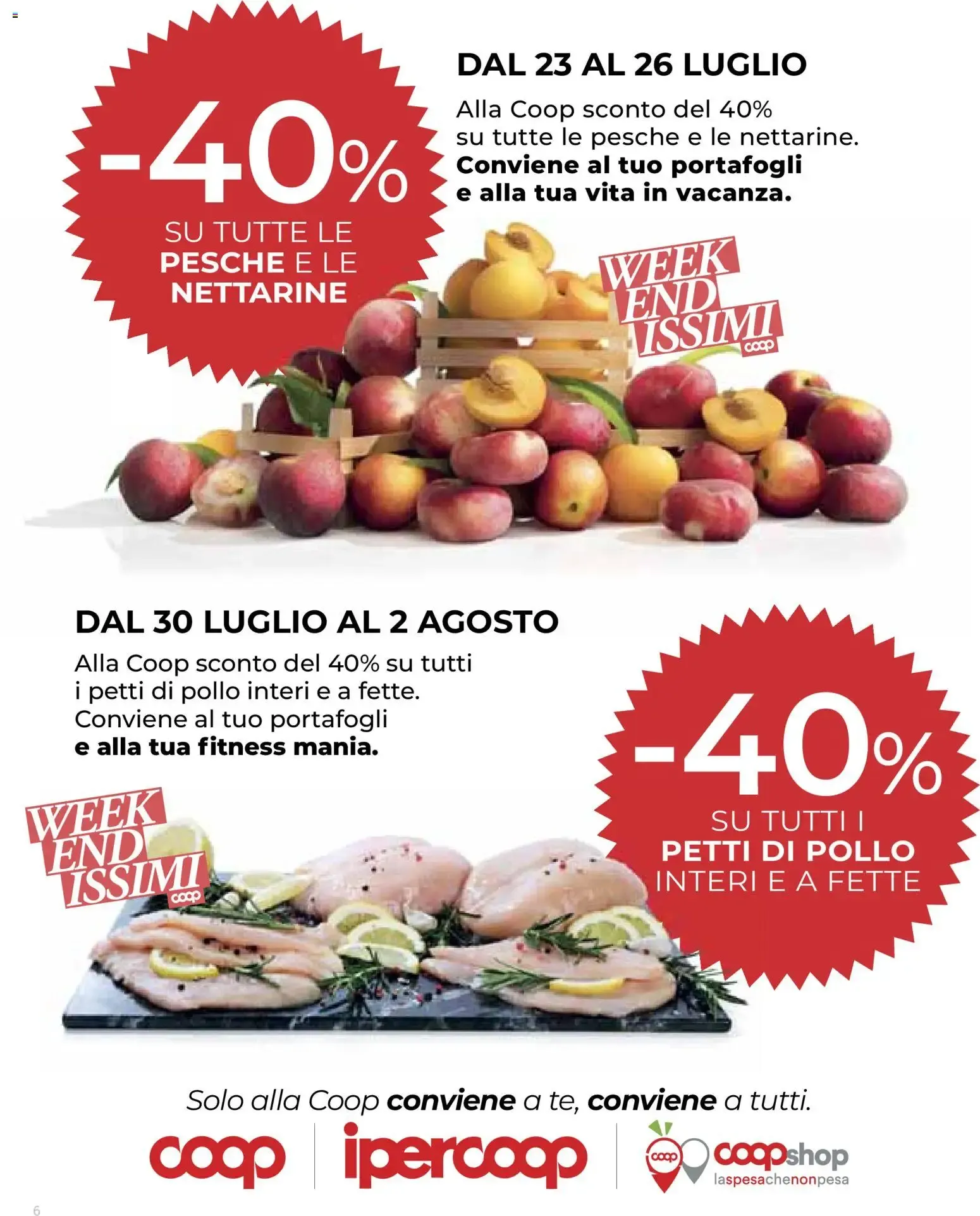 Volantino COOP Anteprima dal 23/07/2026 > NUOVO Promozioni da 23 luglio a 5 agosto di 2026 - Pagina del volantino 6