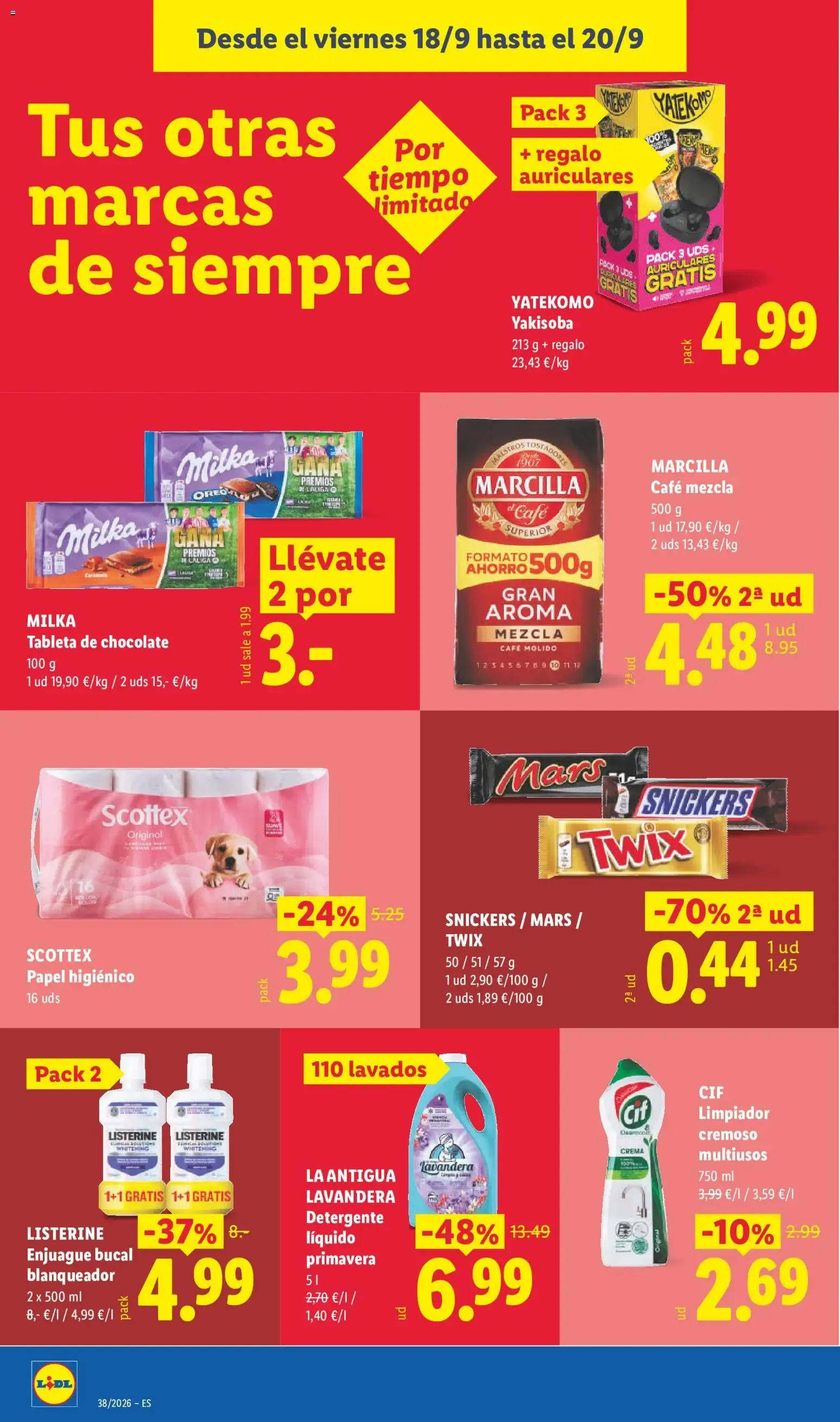 Catálogo de Lidl: Elige el N°1 en calidad-precio 14 de septiembre al 20 de septiembre 2026 - Página 36