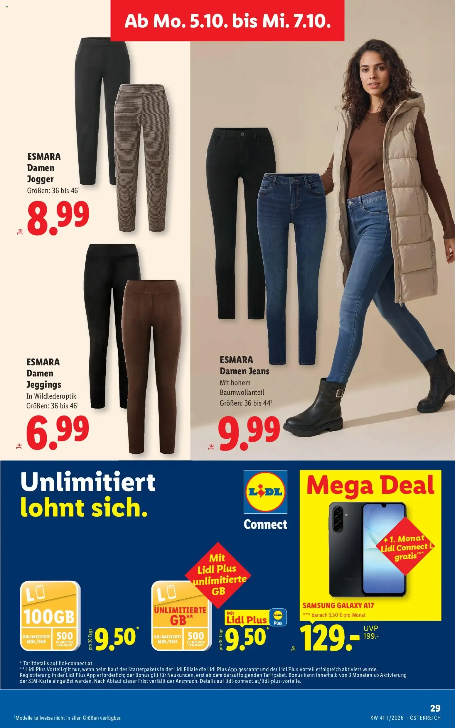 Lidl - Flugblatt ab 01.10.2026 - Angebote ab donnerstag von 1. Oktober bis 3. Oktober 2026 - Flugblätt seite 34