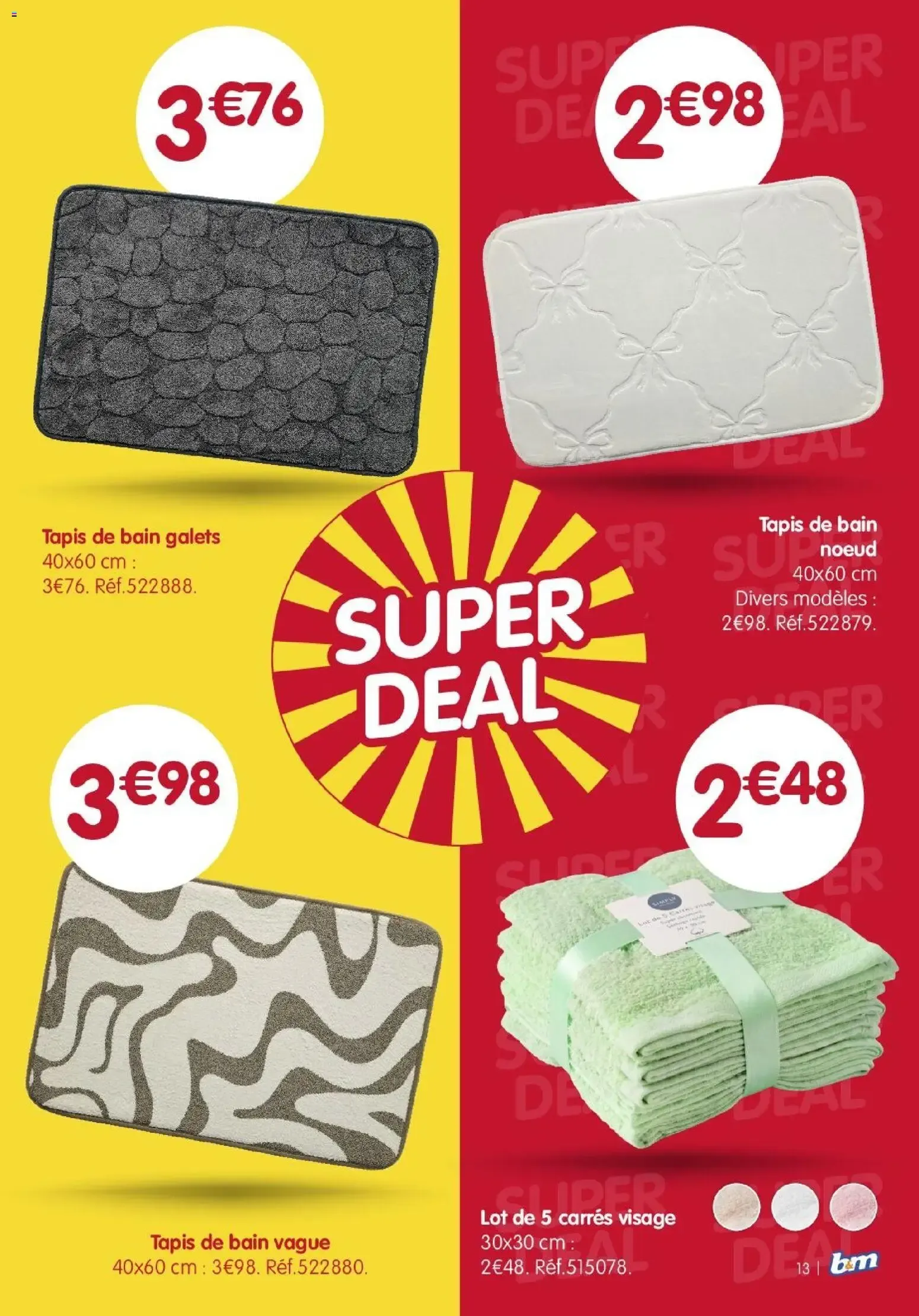 B&M Super Deal - Arrivage Mobilier du 24 juin au 8 juillet 2026 - Catalogue page 13