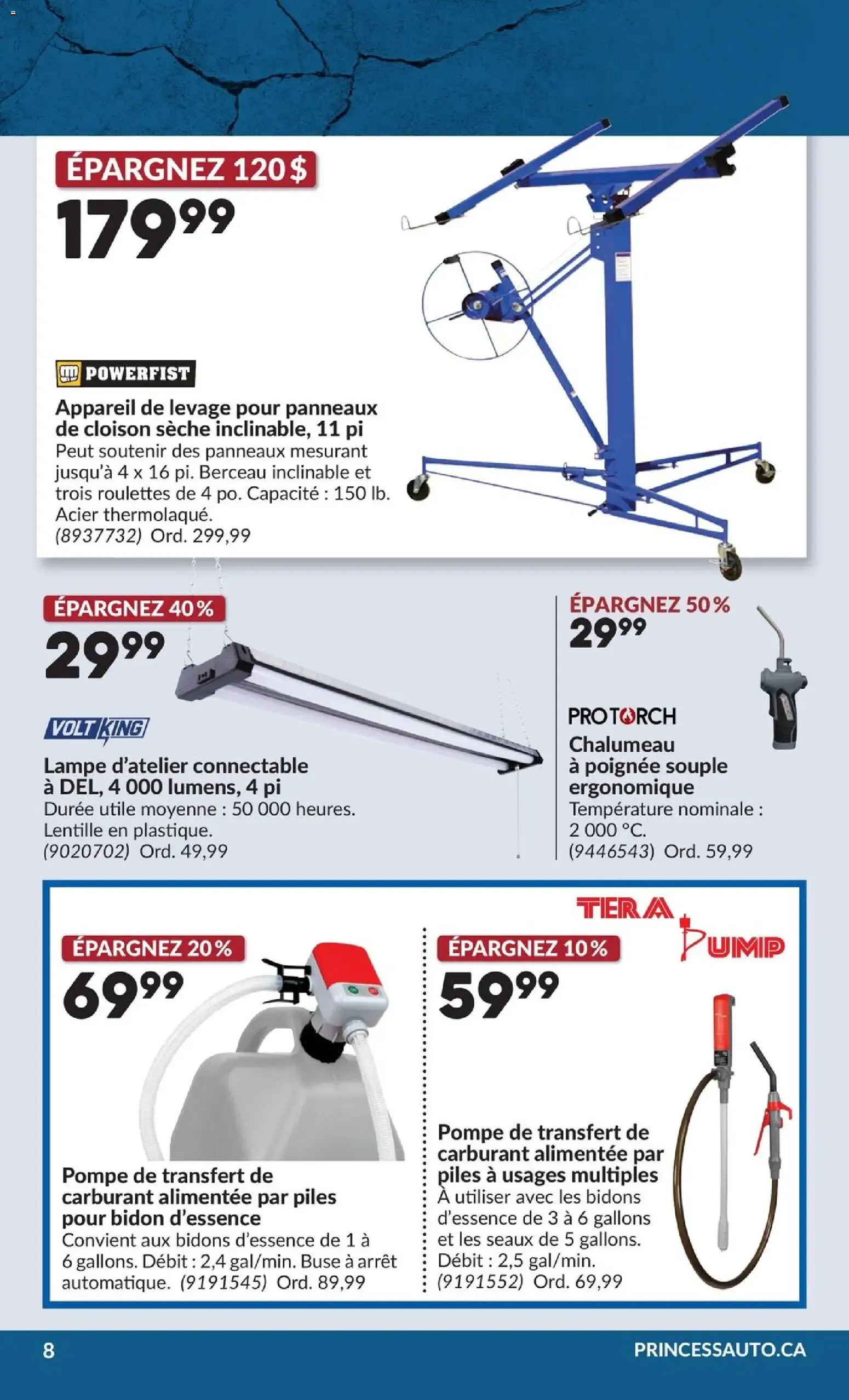 Princess Auto circulaire - 2 Semaines de Soldes ! from Sep 8, 2026 > weekly specials & deals from September 8 to September 20 2026 - flyer page 11