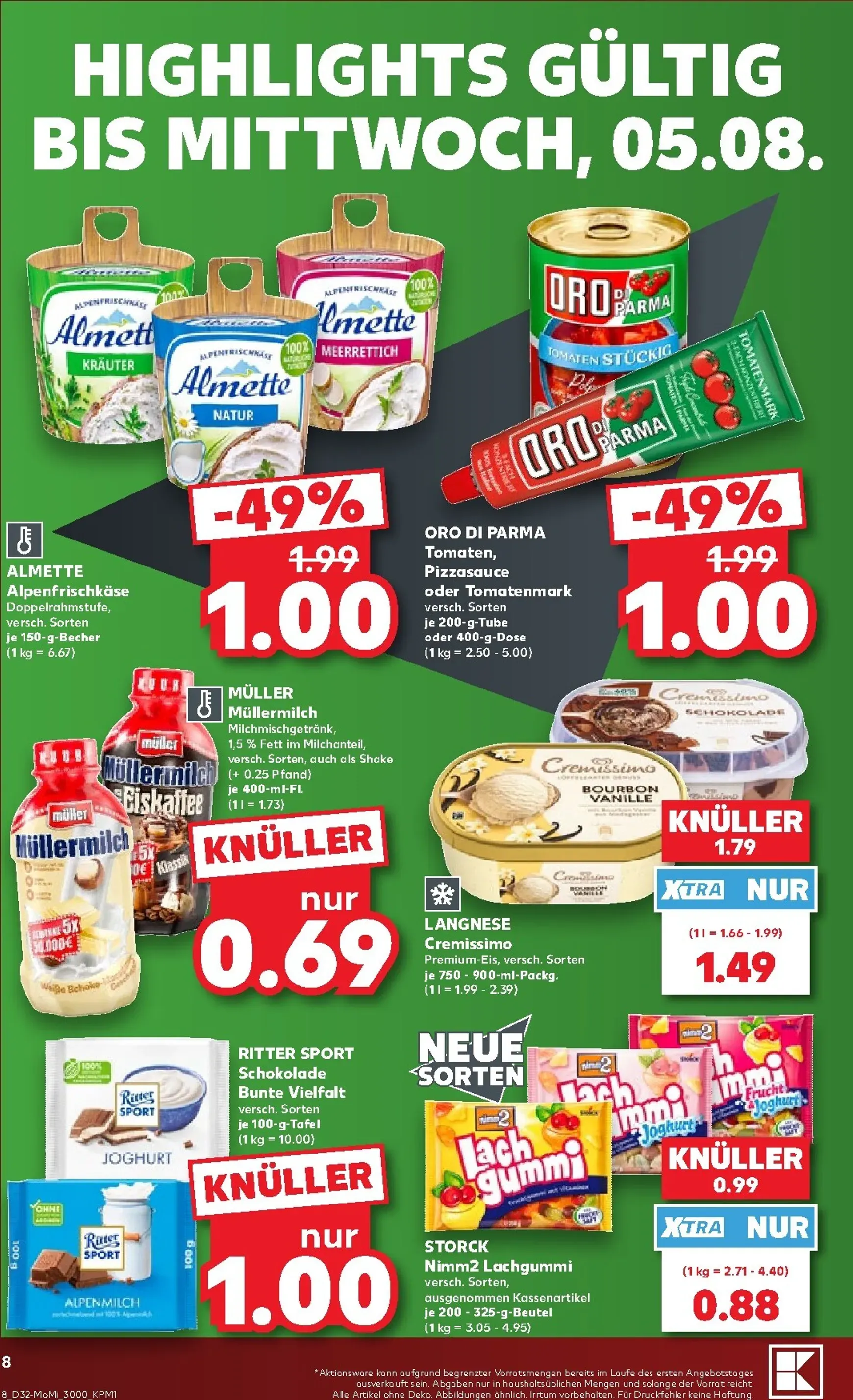 Kaufland - Richtig Sparen Prospekt nächste Woche – von Montag 03.08.2026 bis Mittwoch 05.08.2026 von 3. August bis 5. August 2026 - Prospekt seite 8