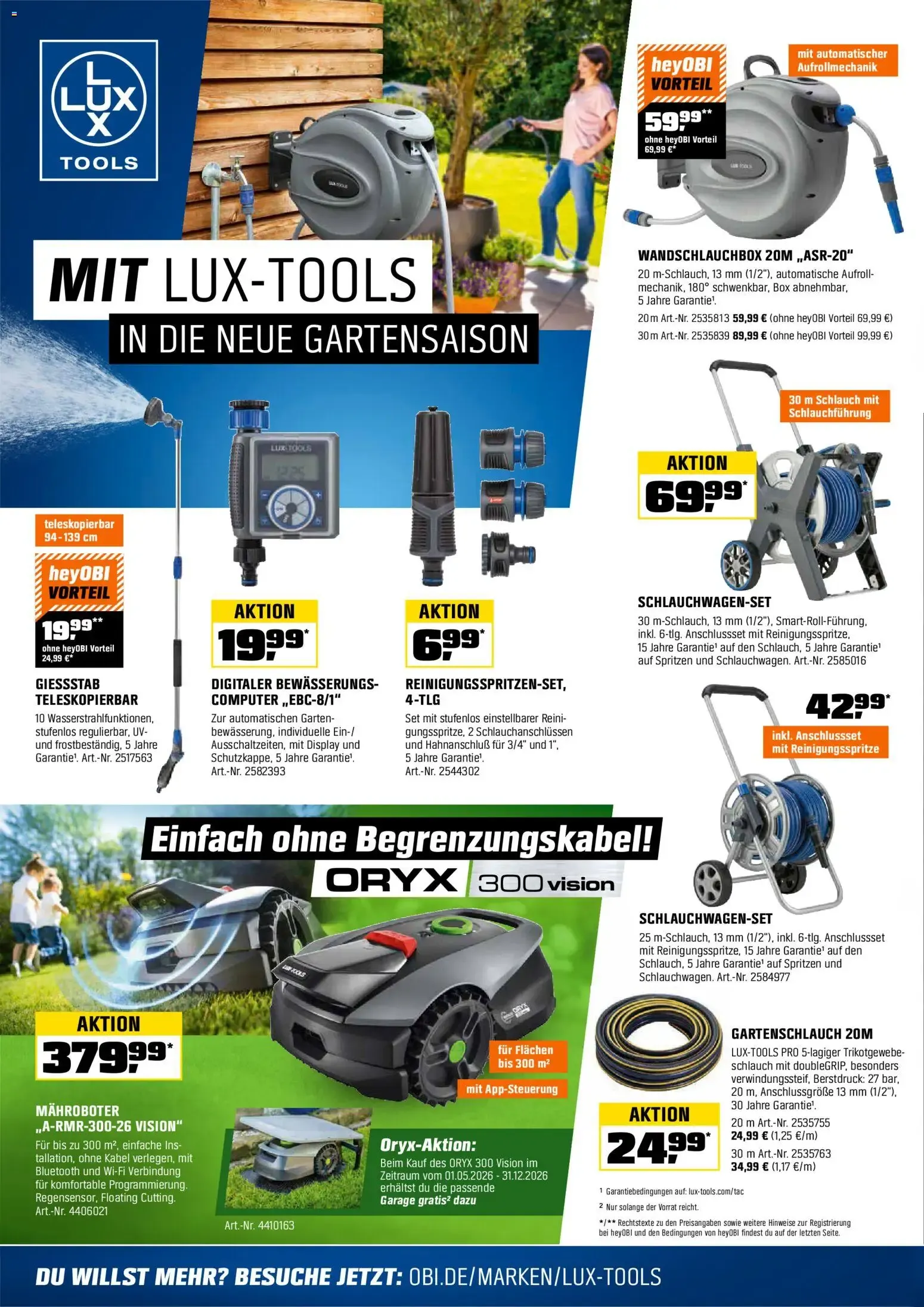OBI Flugblatt von 01.06.2026 - Aktuelle Angebote von 1. Juni bis 30. Juni 2026 - Flugblätt seite  6