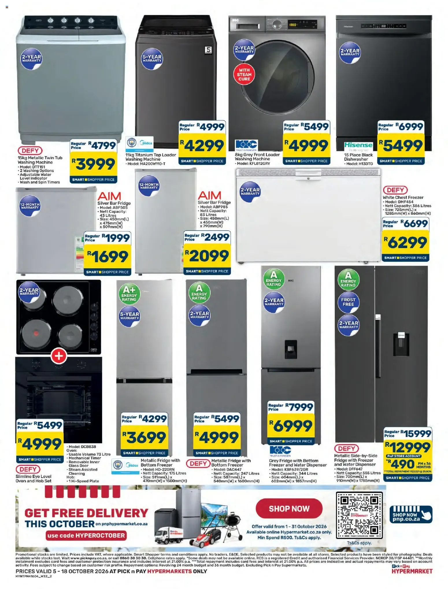 Pick n Pay Hypermarket Audio and Large Specials (05/10/2026 - 18/10/2026) Online from 5 October to 18 October 2026 - Catalogue Page 2