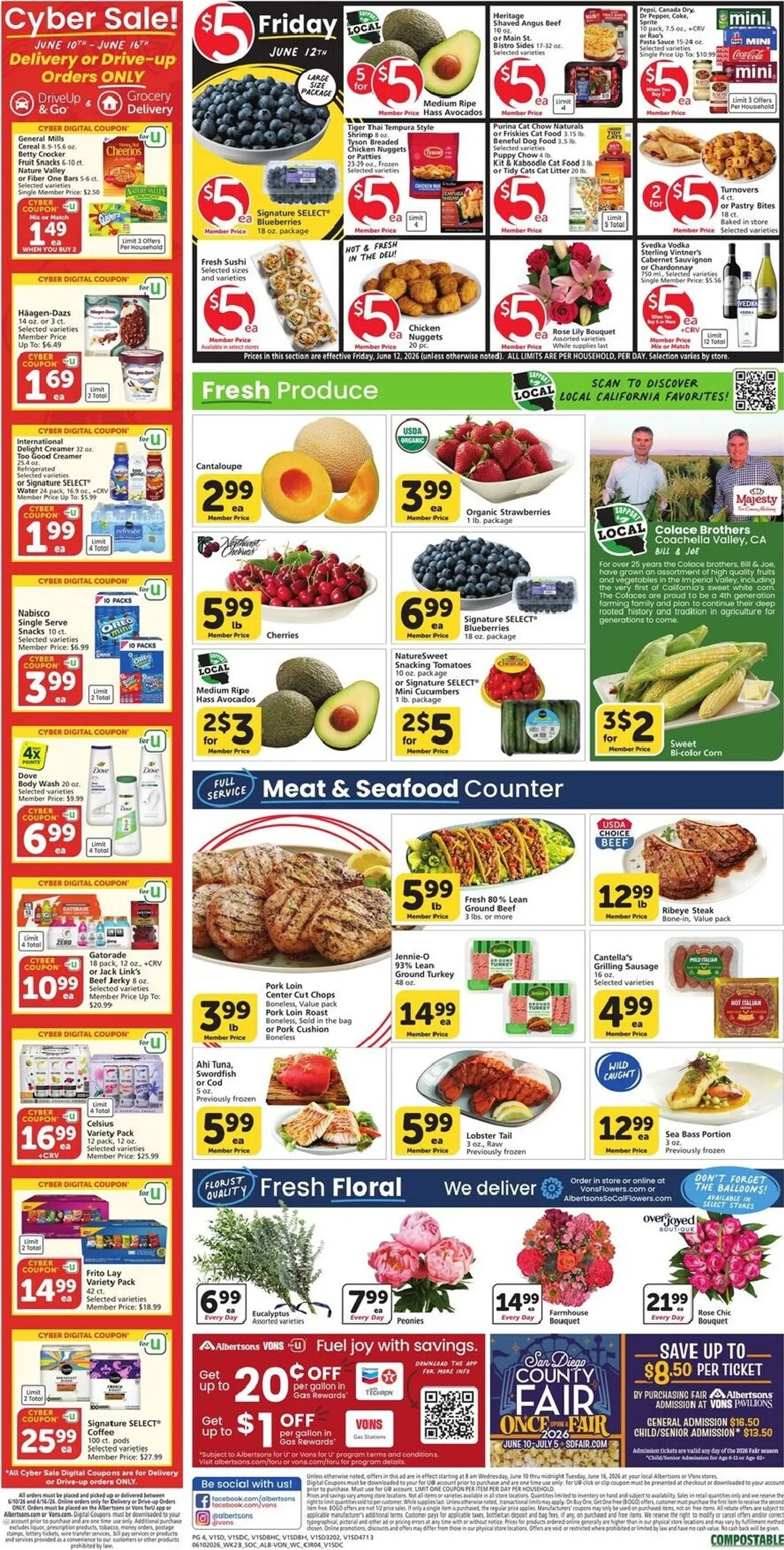 Weekly ad Future Vons flyer valid from Wednesday 06/10/2026 to Tuesday 06/16/2026 from June 10 to June 16 2026 - Page 4